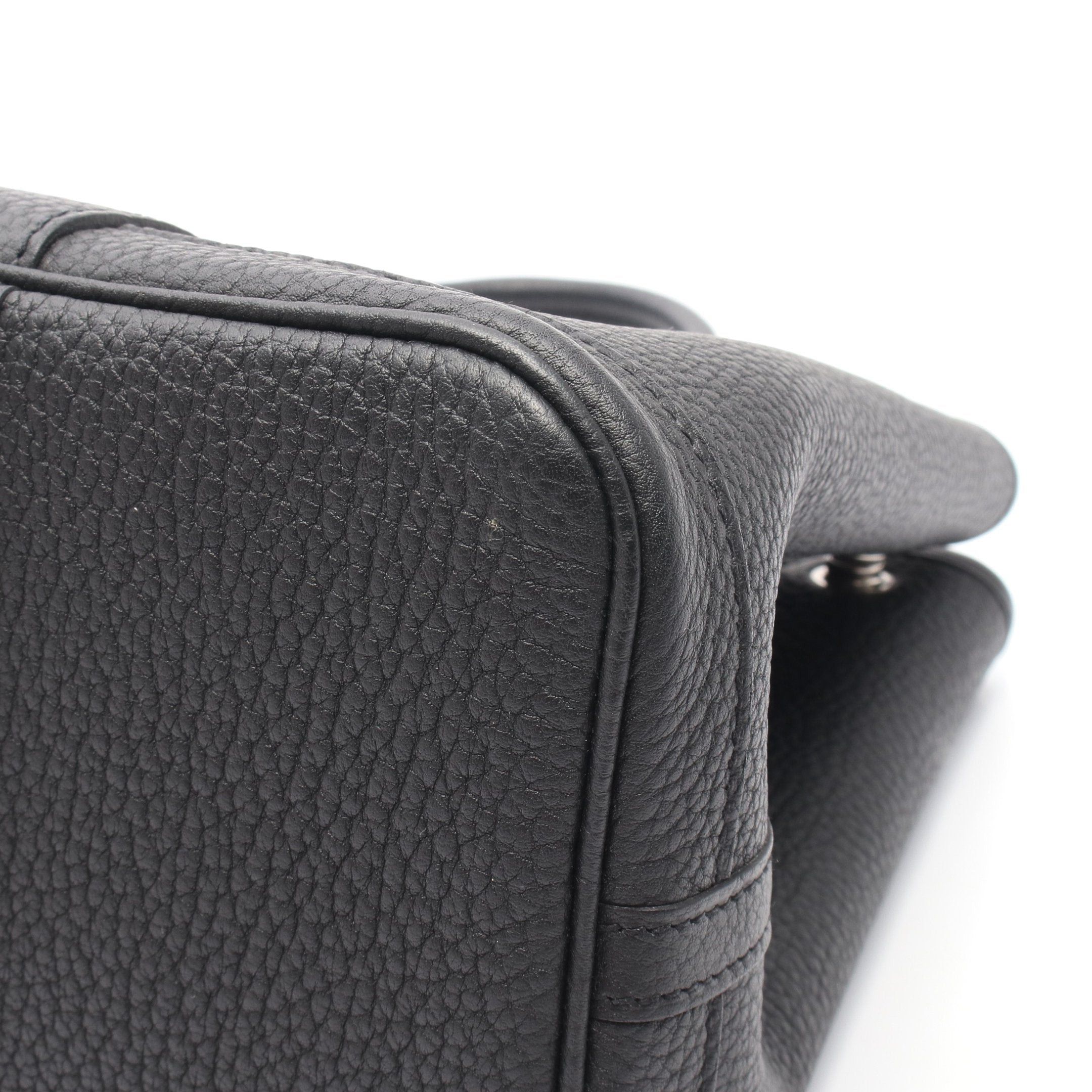 Hermes Hermes Garden Party Tpm Handbag Tote Bag Negonda Leather Black Silver Hardware B Stamp Size ONE SIZE - 7 Thumbnail
