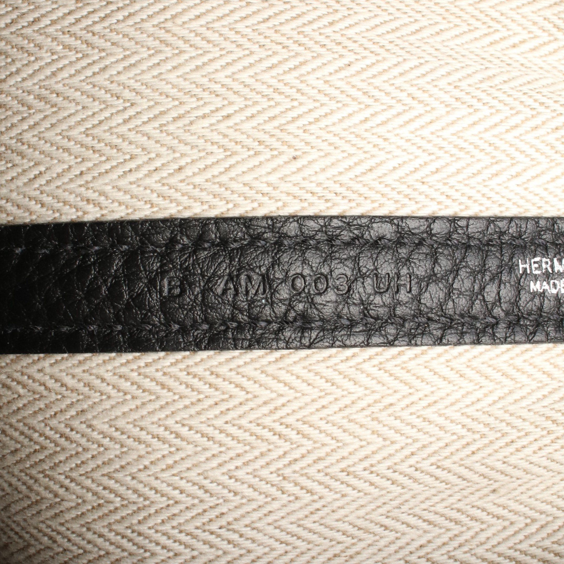 Hermes Hermes Garden Party Tpm Handbag Tote Bag Negonda Leather Black Silver Hardware B Stamp Size ONE SIZE - 5 Thumbnail