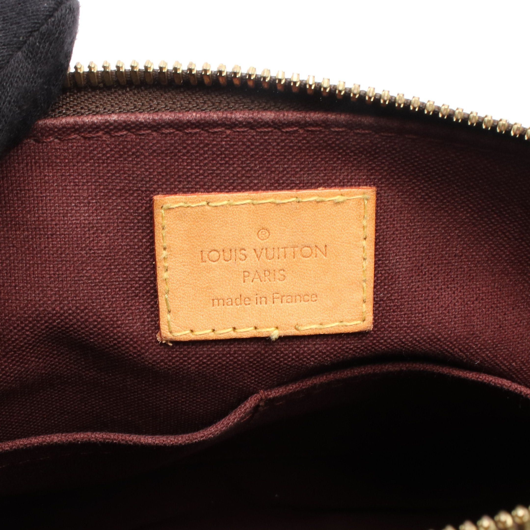 Louis Vuitton Louis Vuitton Turen Pm Monogram Handbag Leather Brown Size ONE SIZE - 4 Thumbnail