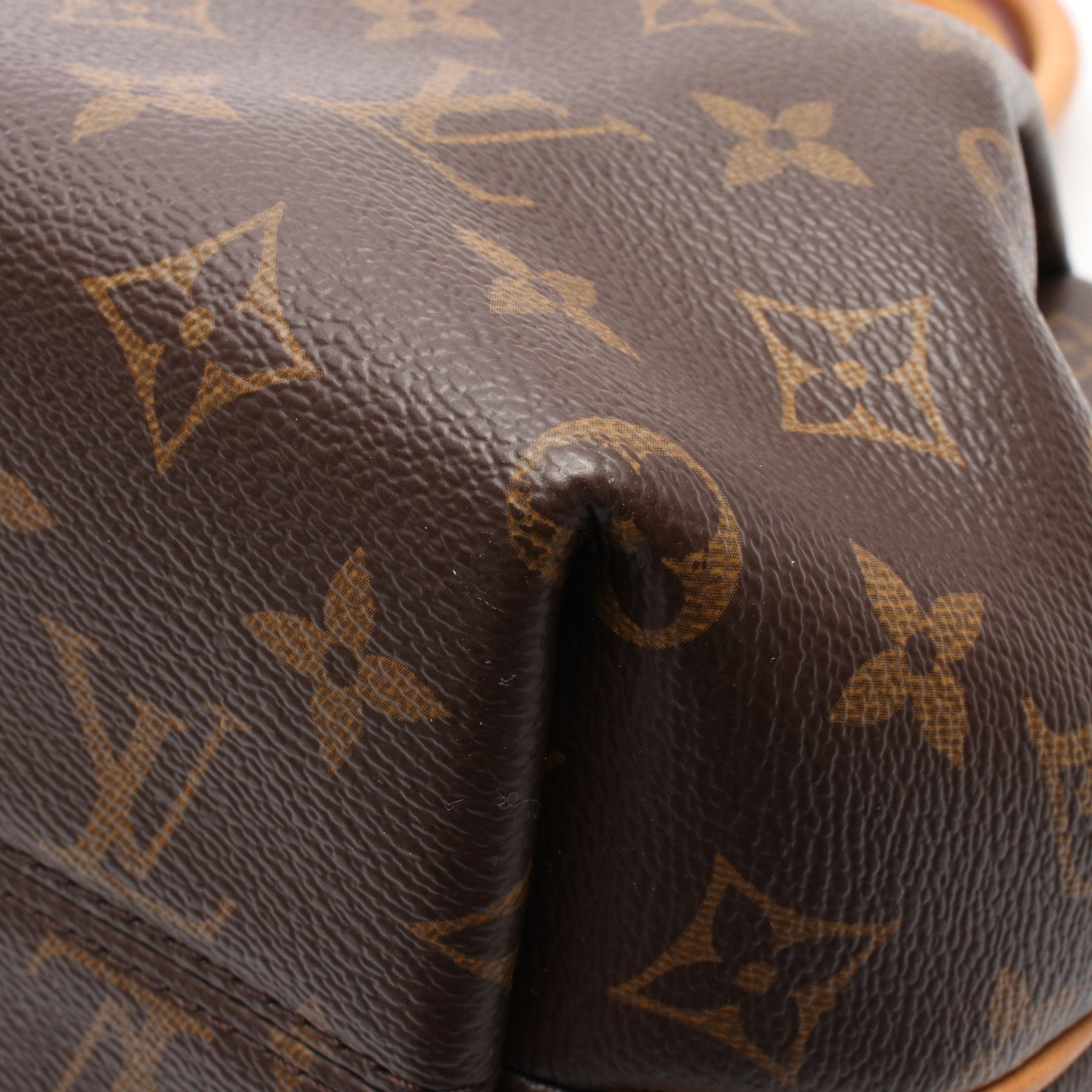 Louis Vuitton Louis Vuitton Turen Pm Monogram Handbag Leather Brown Size ONE SIZE - 7 Thumbnail