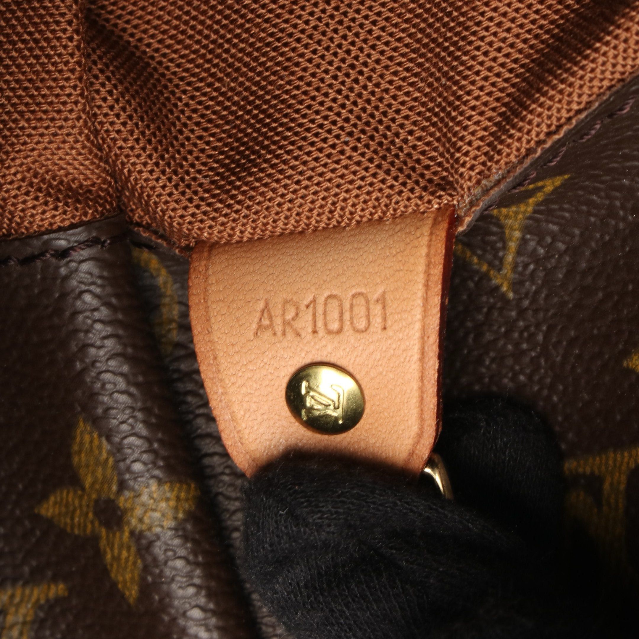 Louis Vuitton Louis Vuitton Cabas Alto Monogram Shoulder Bag Tote Leather Brown Size ONE SIZE - 5 Thumbnail