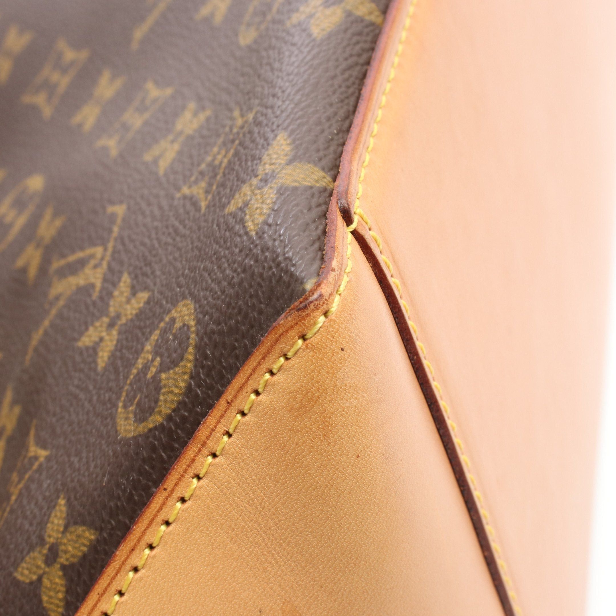 Louis Vuitton Louis Vuitton Cabas Alto Monogram Shoulder Bag Tote Leather Brown Size ONE SIZE - 6 Thumbnail