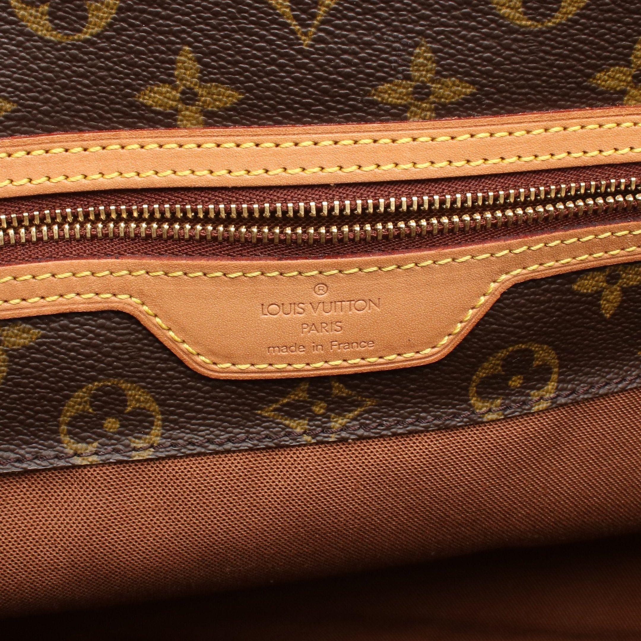 Louis Vuitton Louis Vuitton Cabas Alto Monogram Shoulder Bag Tote Leather Brown Size ONE SIZE - 4 Thumbnail