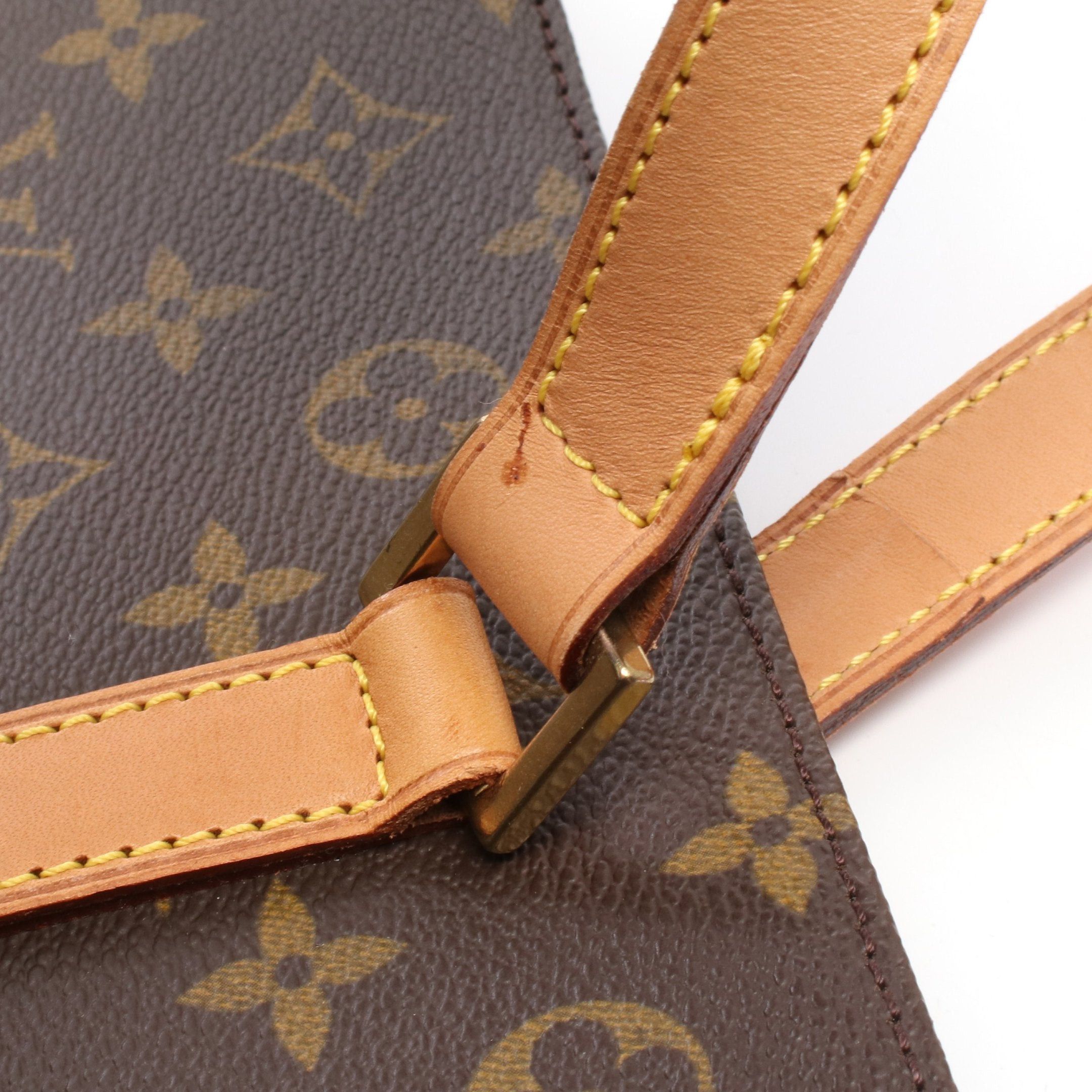 Louis Vuitton Louis Vuitton Cabas Alto Monogram Shoulder Bag Tote Leather Brown Size ONE SIZE - 9 Thumbnail