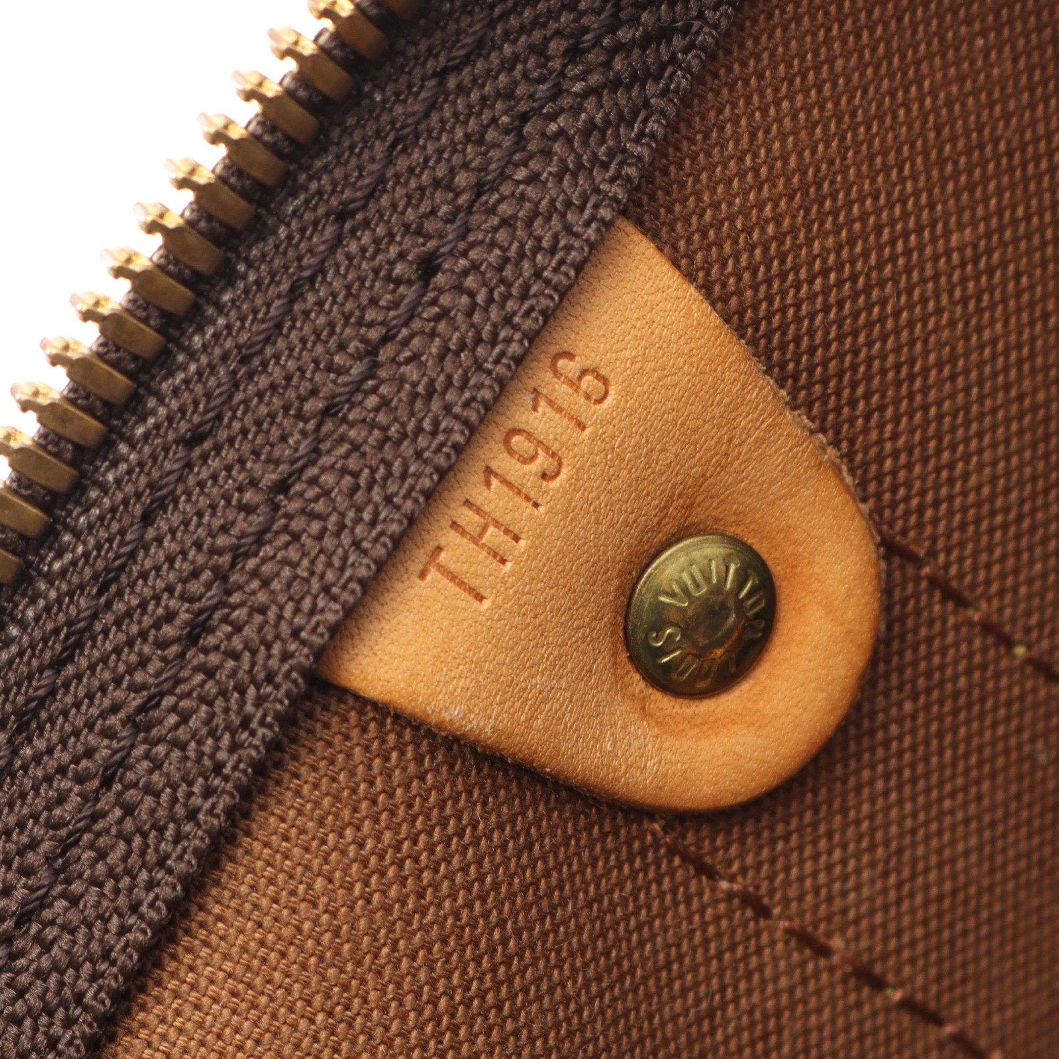 Louis Vuitton Louis Vuitton Keepall 50 Monogram Boston Bag Leather Brown Size ONE SIZE - 5 Thumbnail