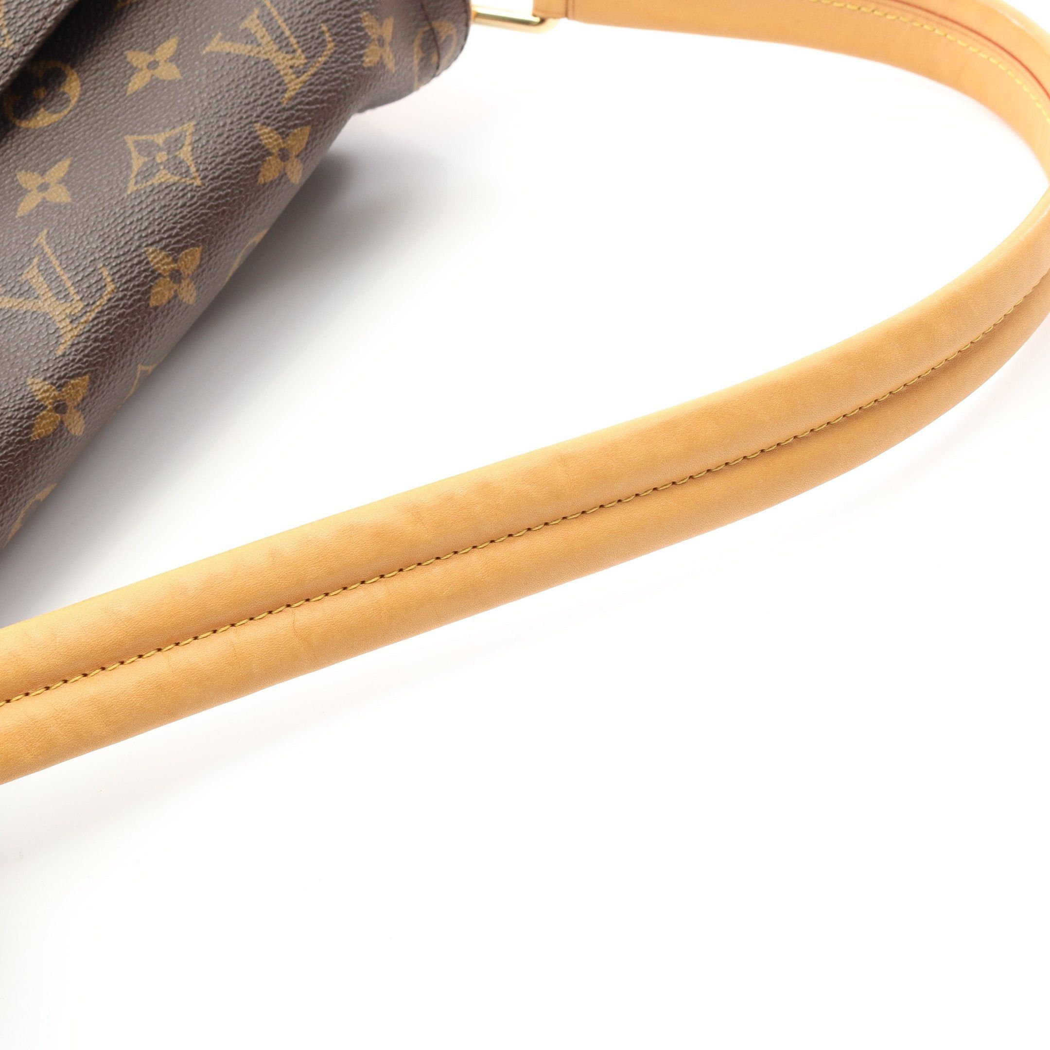 Louis Vuitton Louis Vuitton Beverly Mm Monogram Shoulder Bag Leather Brown Size ONE SIZE - 6 Thumbnail