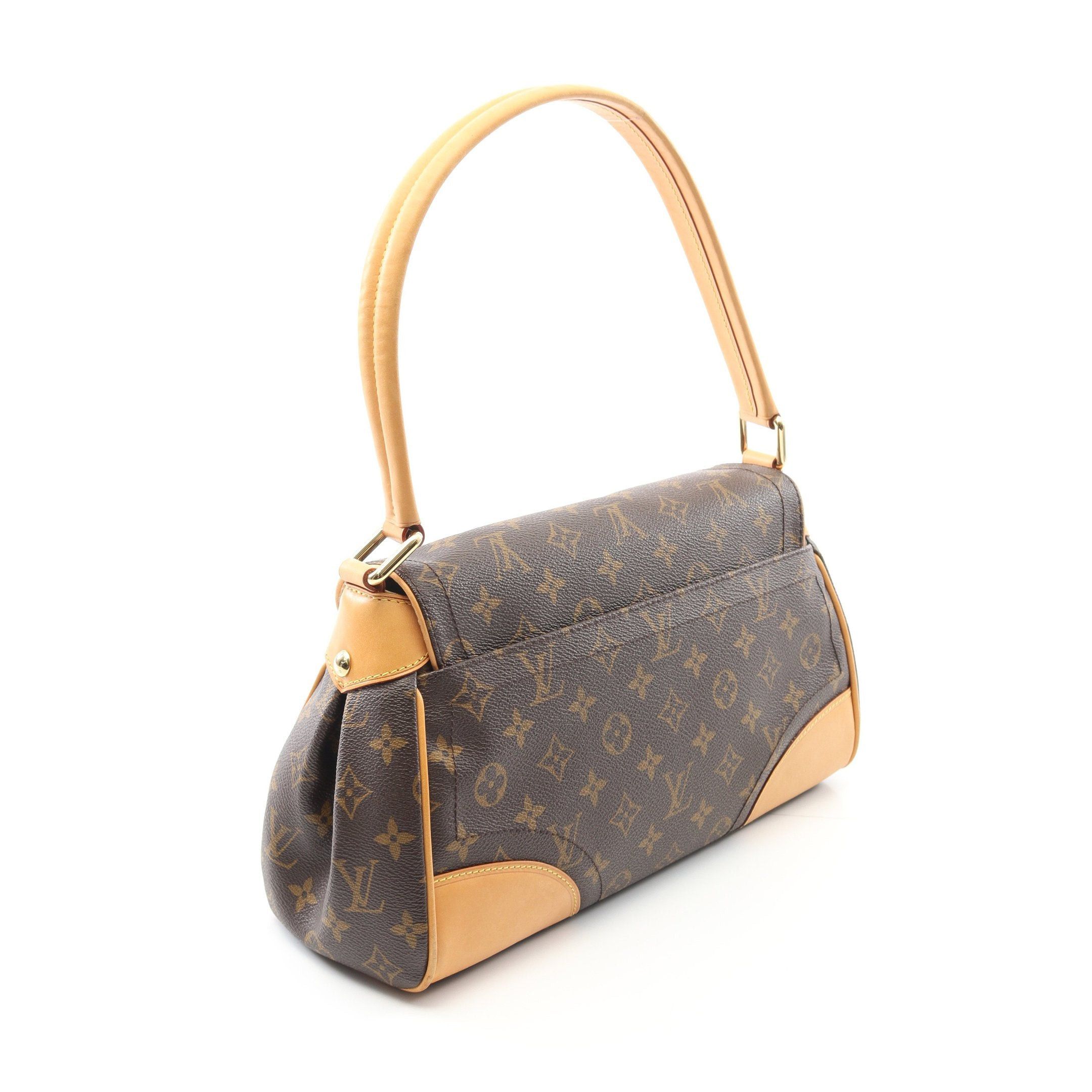 Louis Vuitton Louis Vuitton Beverly Mm Monogram Shoulder Bag Leather Brown Size ONE SIZE - 2 Thumbnail