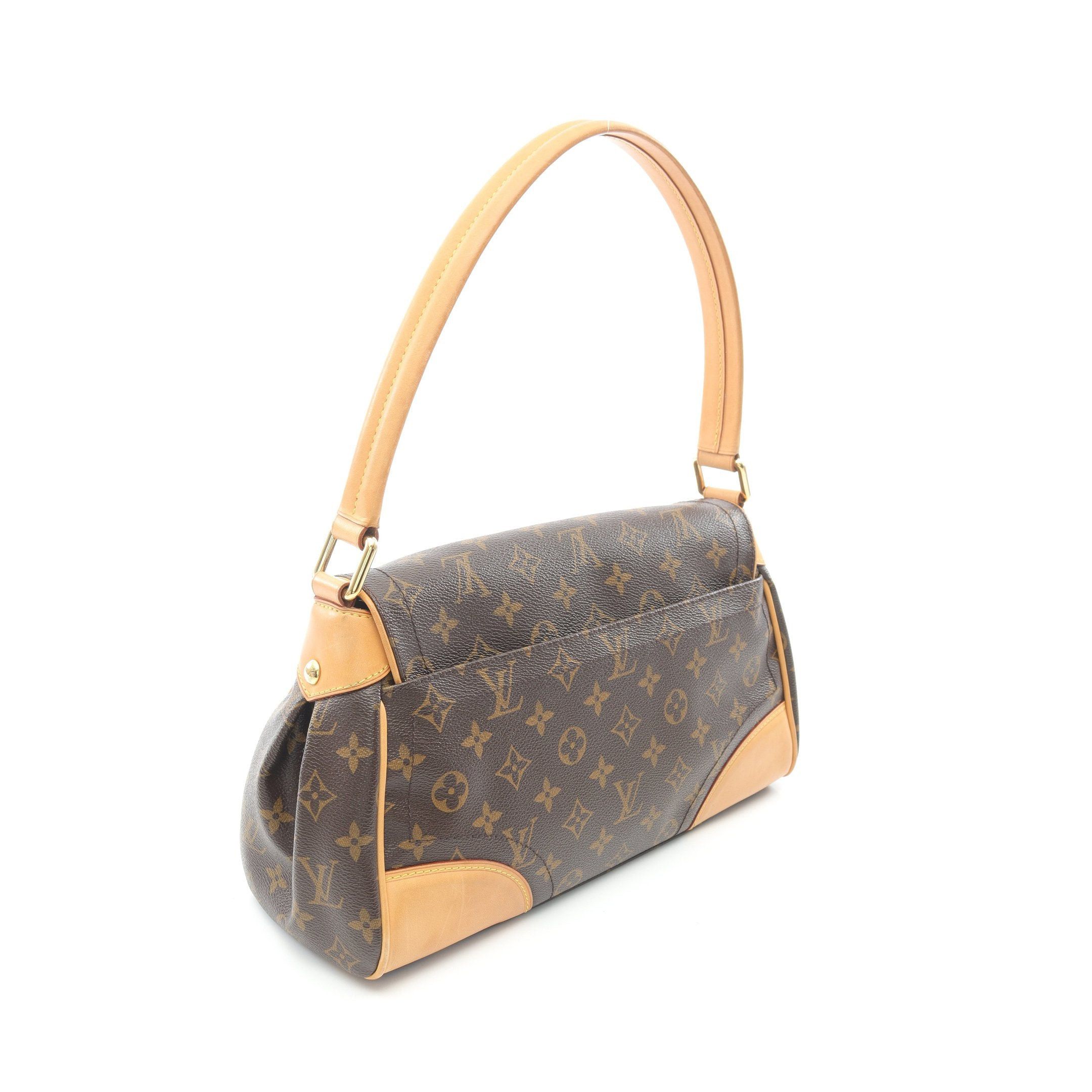 Louis Vuitton Louis Vuitton Beverly Mm Monogram Shoulder Bag Leather Brown Size ONE SIZE - 2 Thumbnail