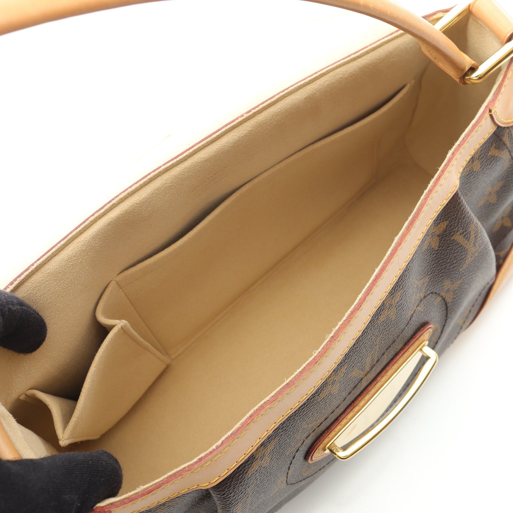 Louis Vuitton Louis Vuitton Beverly Mm Monogram Shoulder Bag Leather Brown Size ONE SIZE - 3 Thumbnail