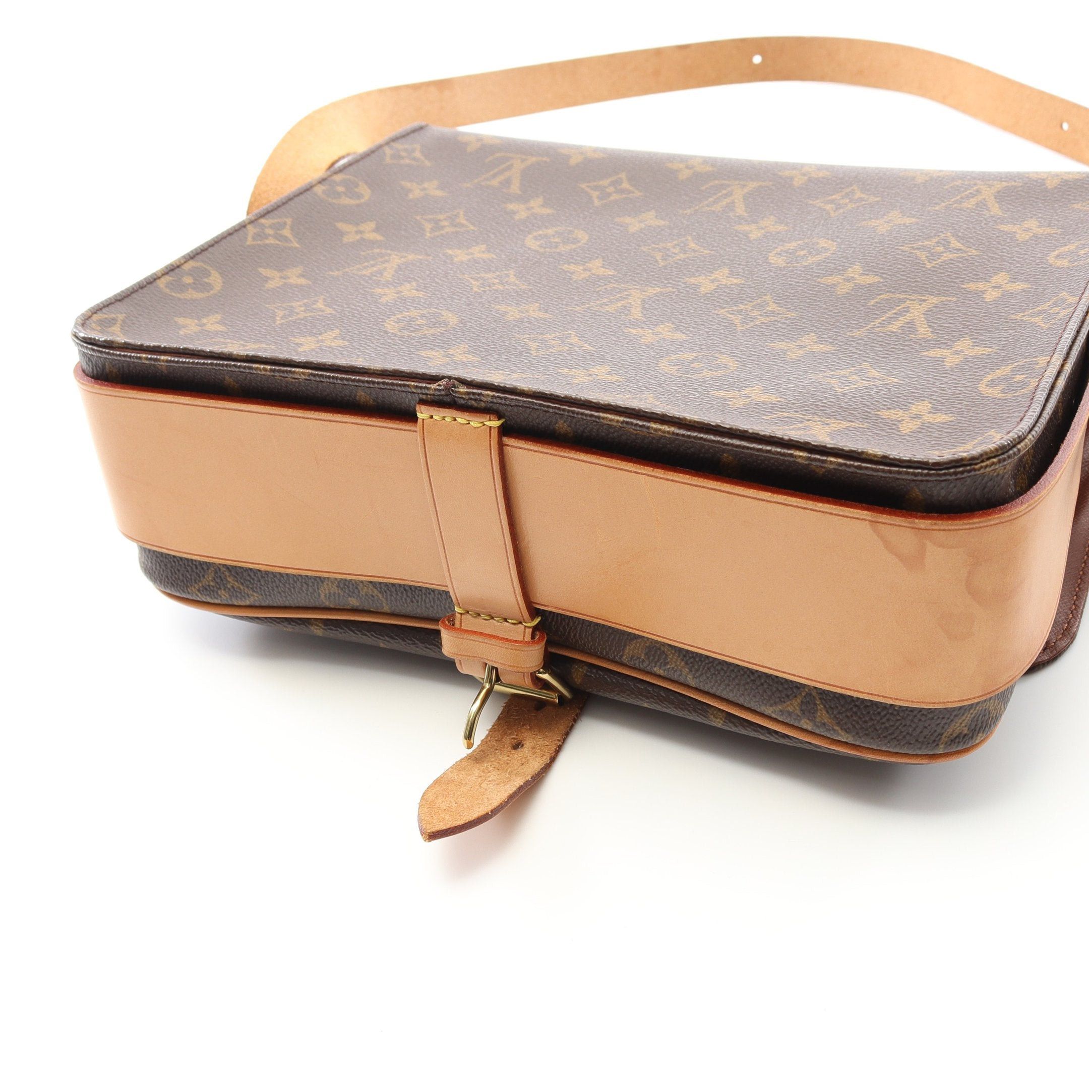 Louis Vuitton Louis Vuitton Cartesier Gm Monogram Shoulder Bag Leather Brown Size ONE SIZE - 7 Thumbnail