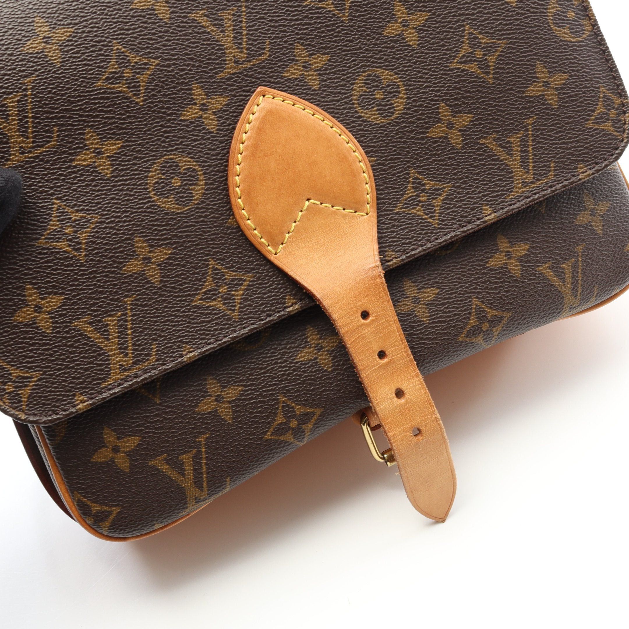 Louis Vuitton Louis Vuitton Cartesier Gm Monogram Shoulder Bag Leather Brown Size ONE SIZE - 9 Thumbnail