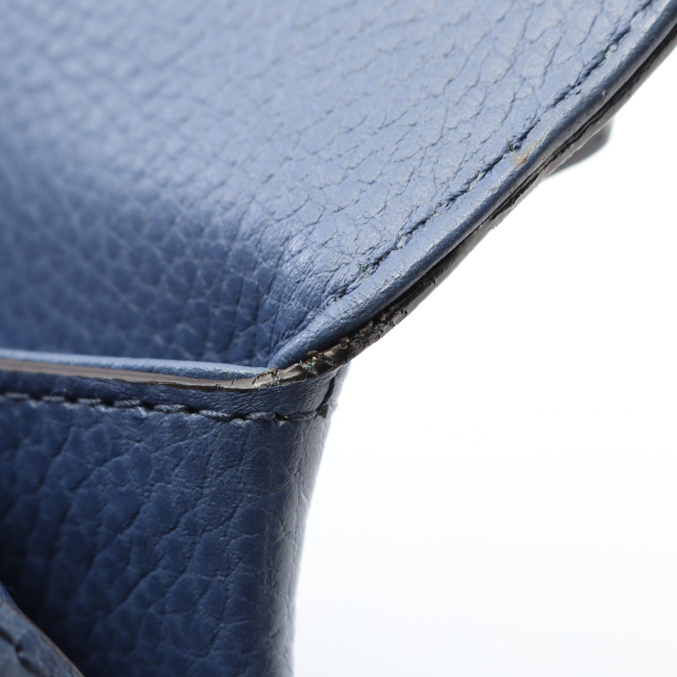 Gucci Gucci Interlocking G Handbag Leather Blue Size ONE SIZE - 8 Thumbnail