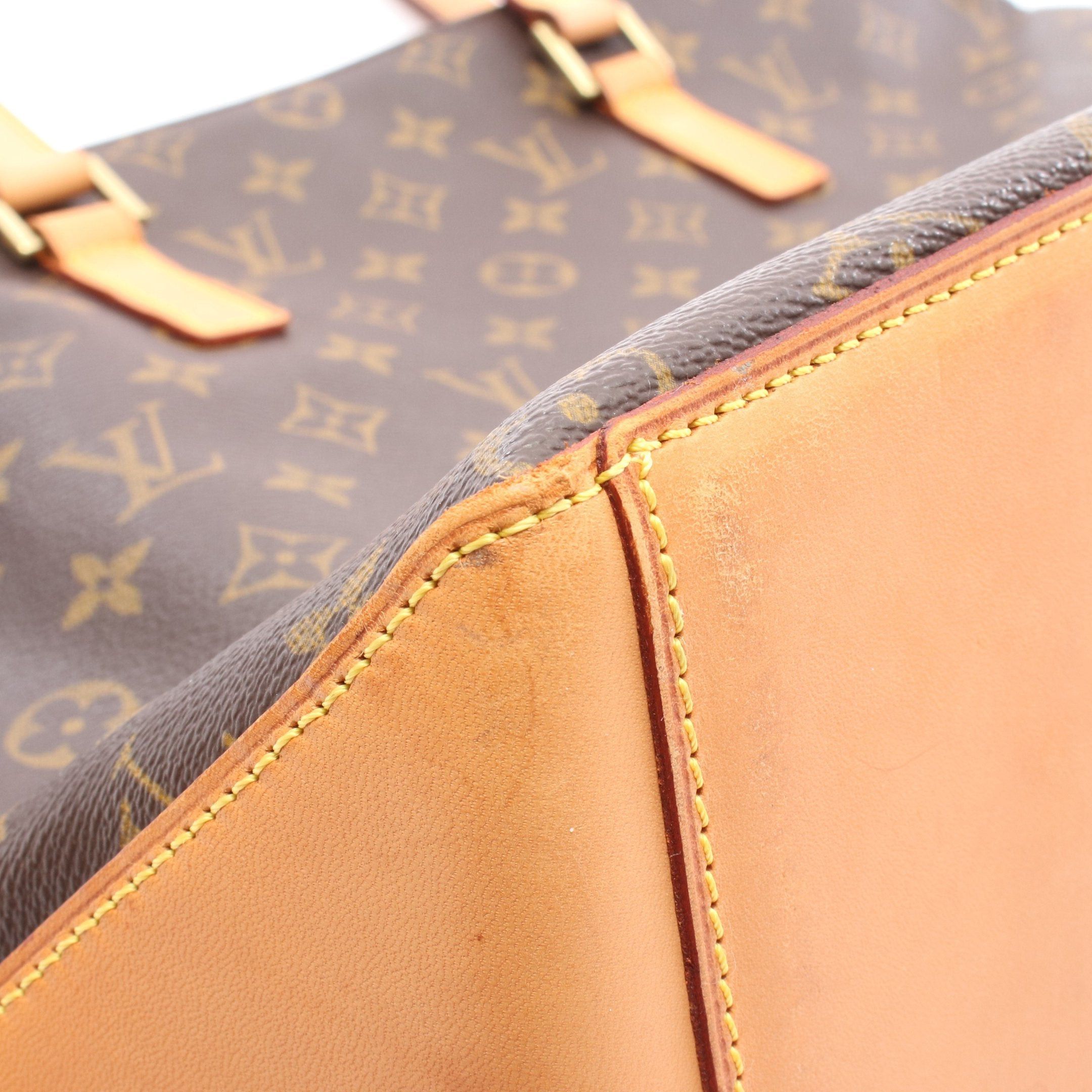 Louis Vuitton Louis Vuitton Kabamezo Monogram Shoulder Bag Tote Leather Brown Size ONE SIZE - 8 Thumbnail