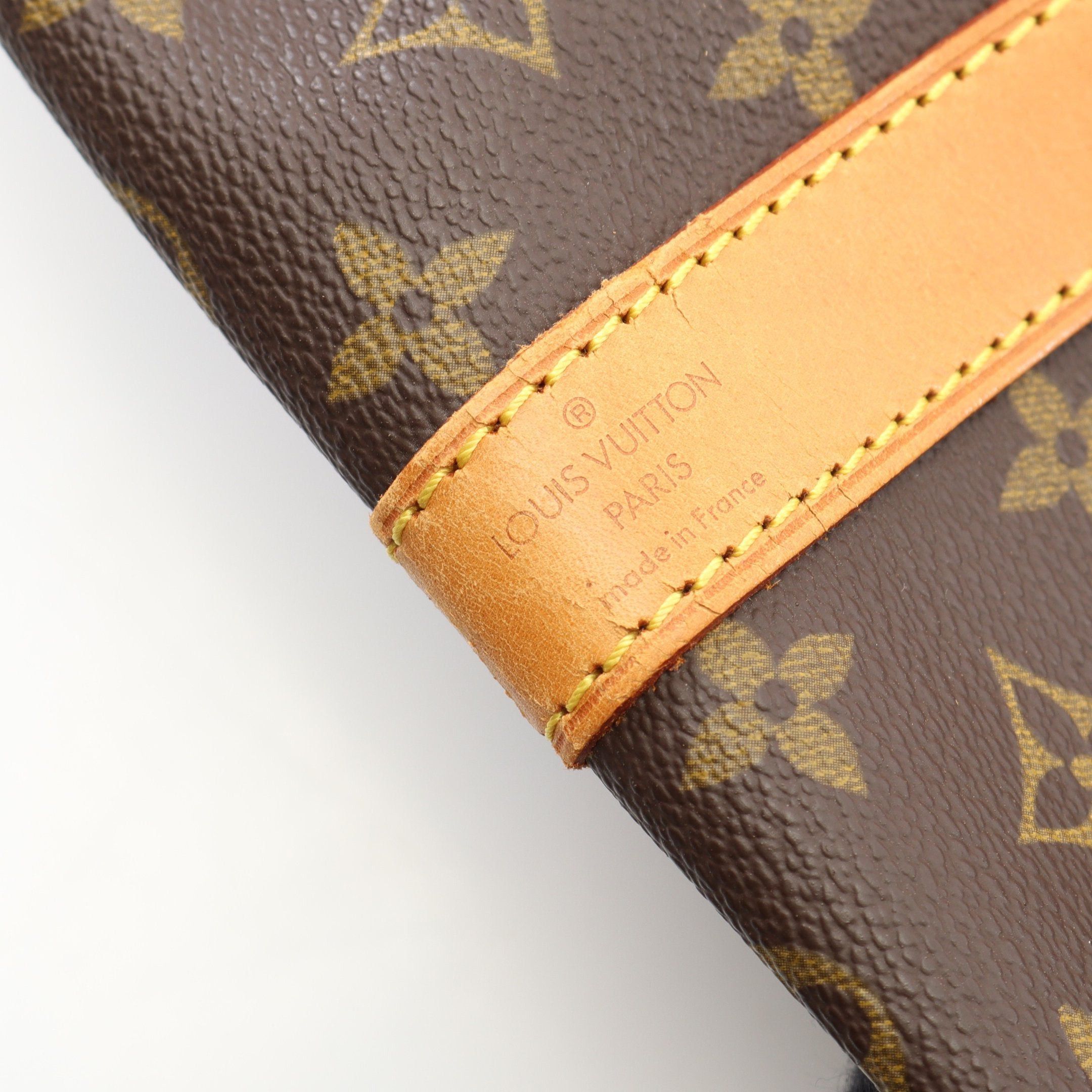 Louis Vuitton Louis Vuitton Keepall 60 Monogram Boston Bag Leather Brown Size ONE SIZE - 4 Thumbnail