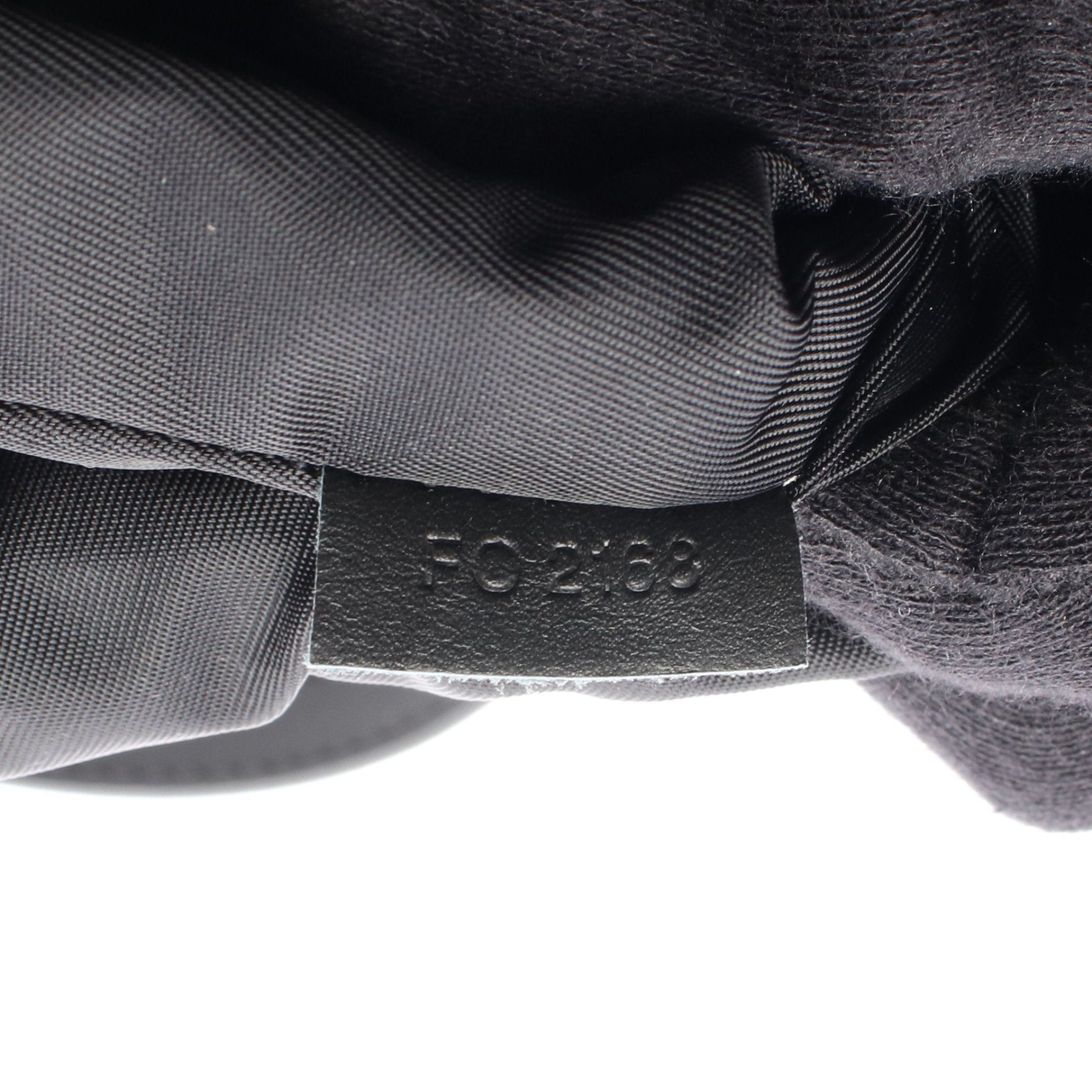 Louis Vuitton Louis Vuitton Nano Bag Monogram Shadow Shoulder Leather Black Size ONE SIZE - 5 Thumbnail