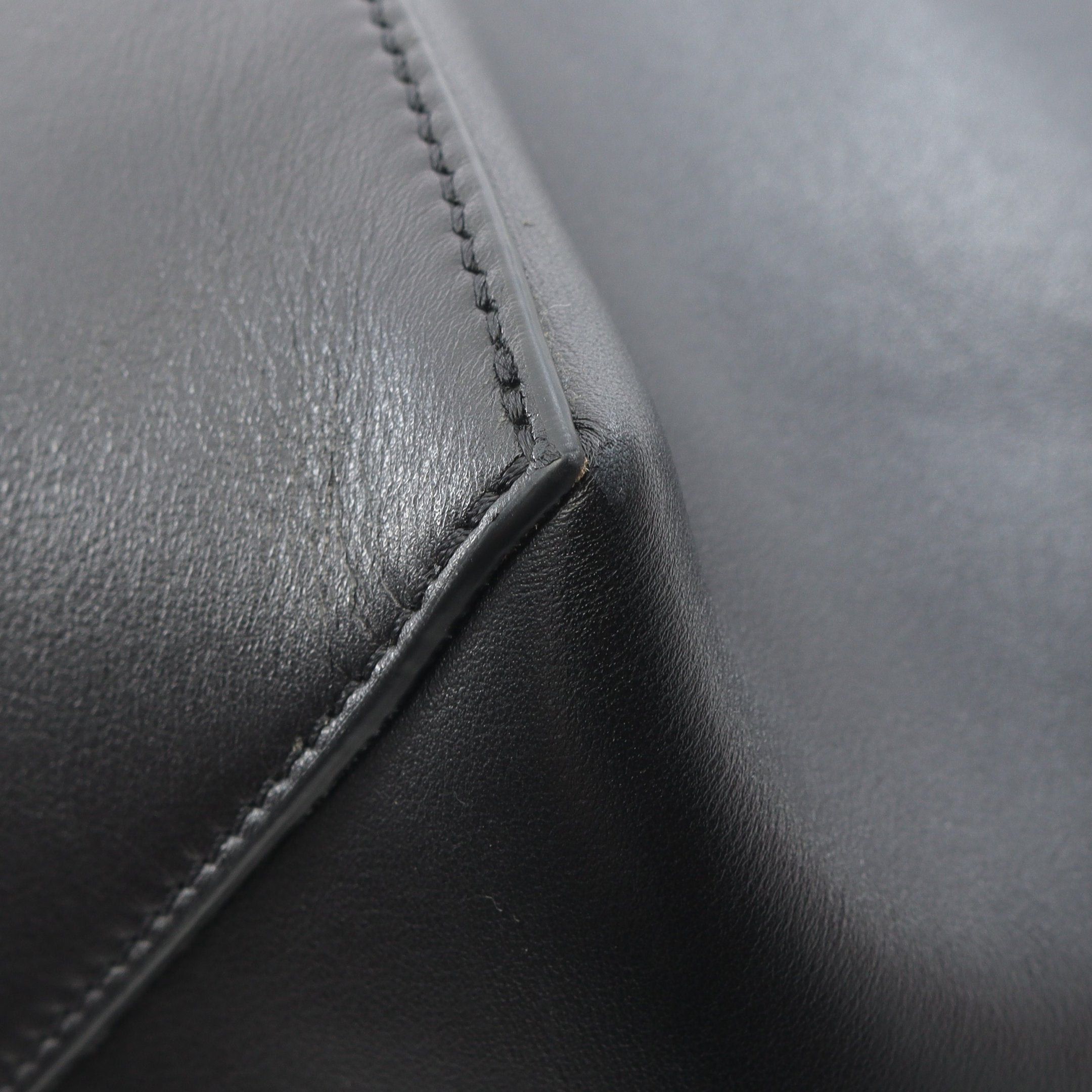 Loewe Loewe Puzzle Fold Tote Large Shoulder Bag Leather Black Size ONE SIZE - 5 Thumbnail