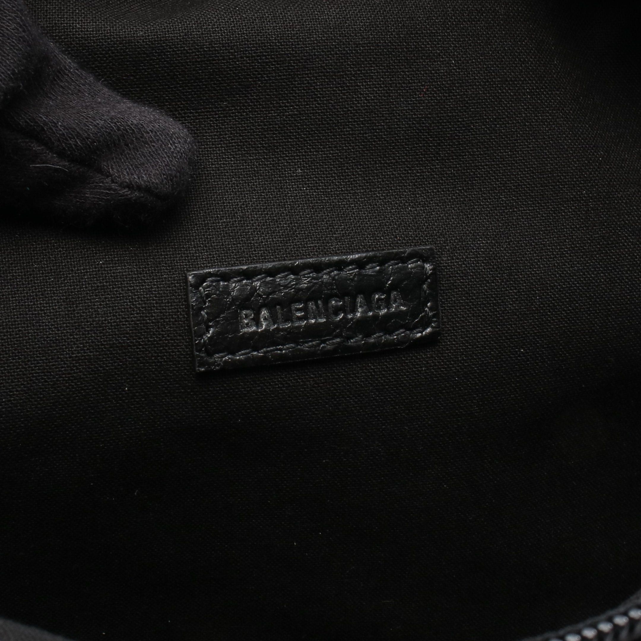 Balenciaga Balenciaga Explorer Belt Bag Graffiti Body Waist Leather Black Size ONE SIZE - 4 Thumbnail