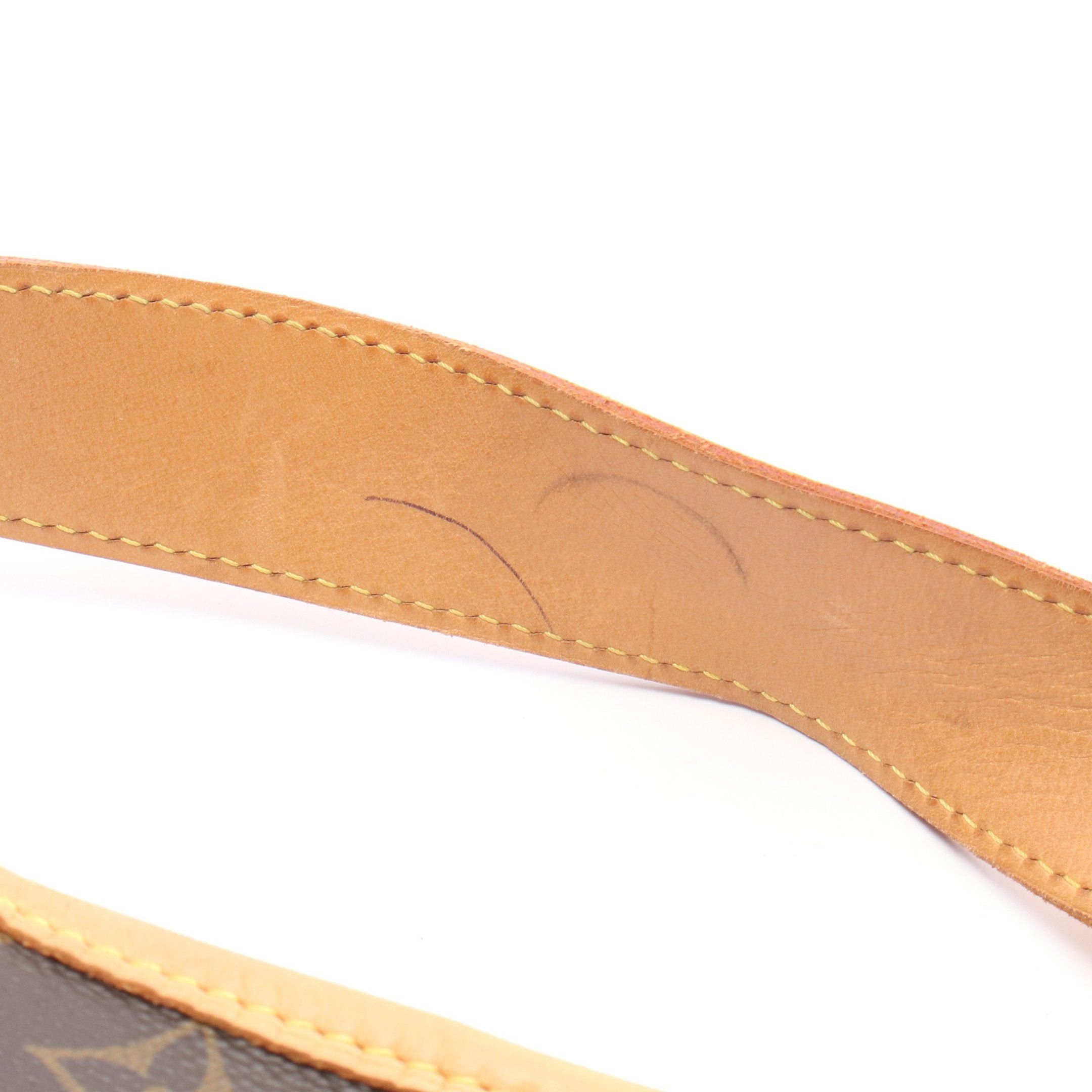 Louis Vuitton Louis Vuitton Galliera Gm Monogram Shoulder Bag Leather Brown Size ONE SIZE - 6 Thumbnail