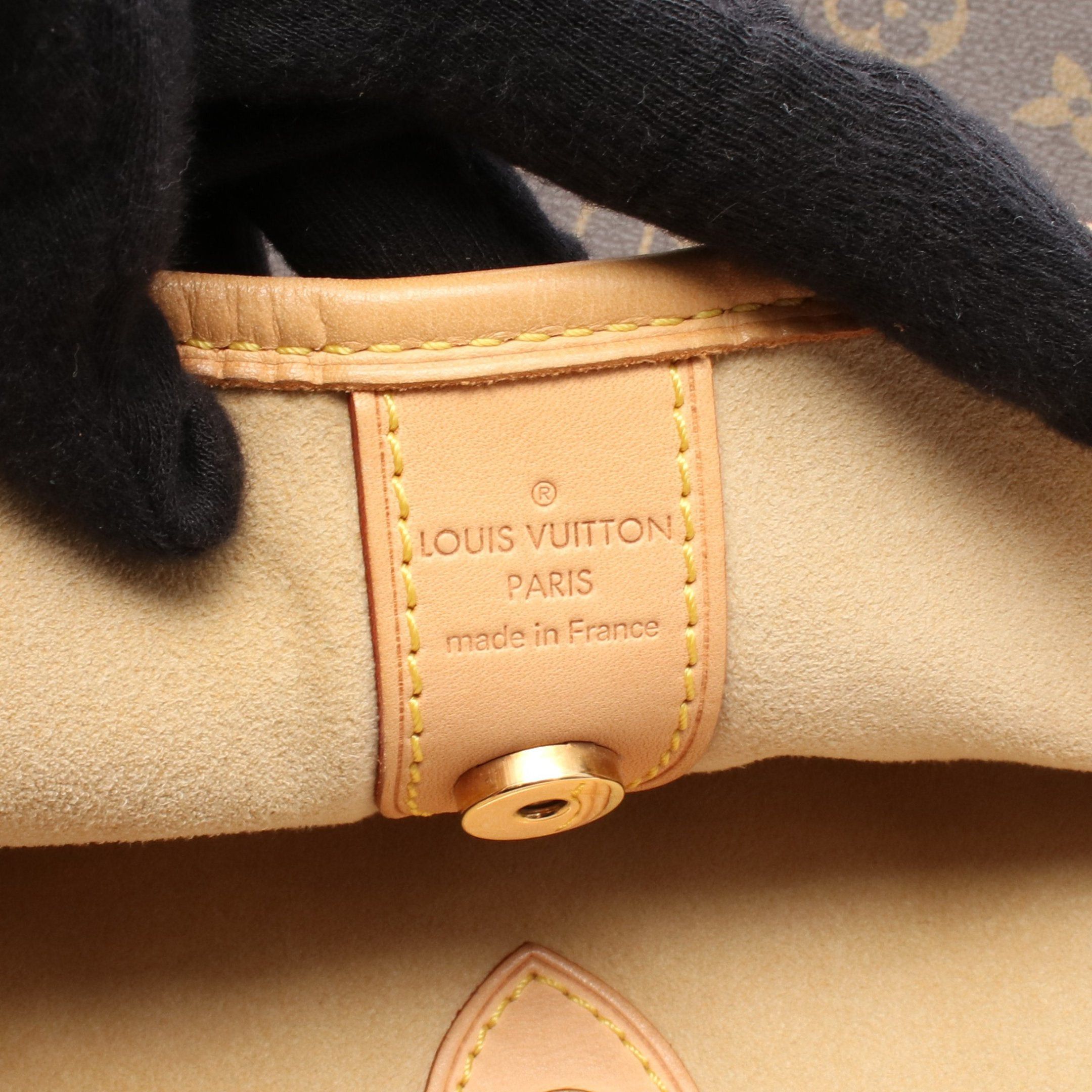 Louis Vuitton Louis Vuitton Galliera Gm Monogram Shoulder Bag Leather Brown Size ONE SIZE - 4 Thumbnail