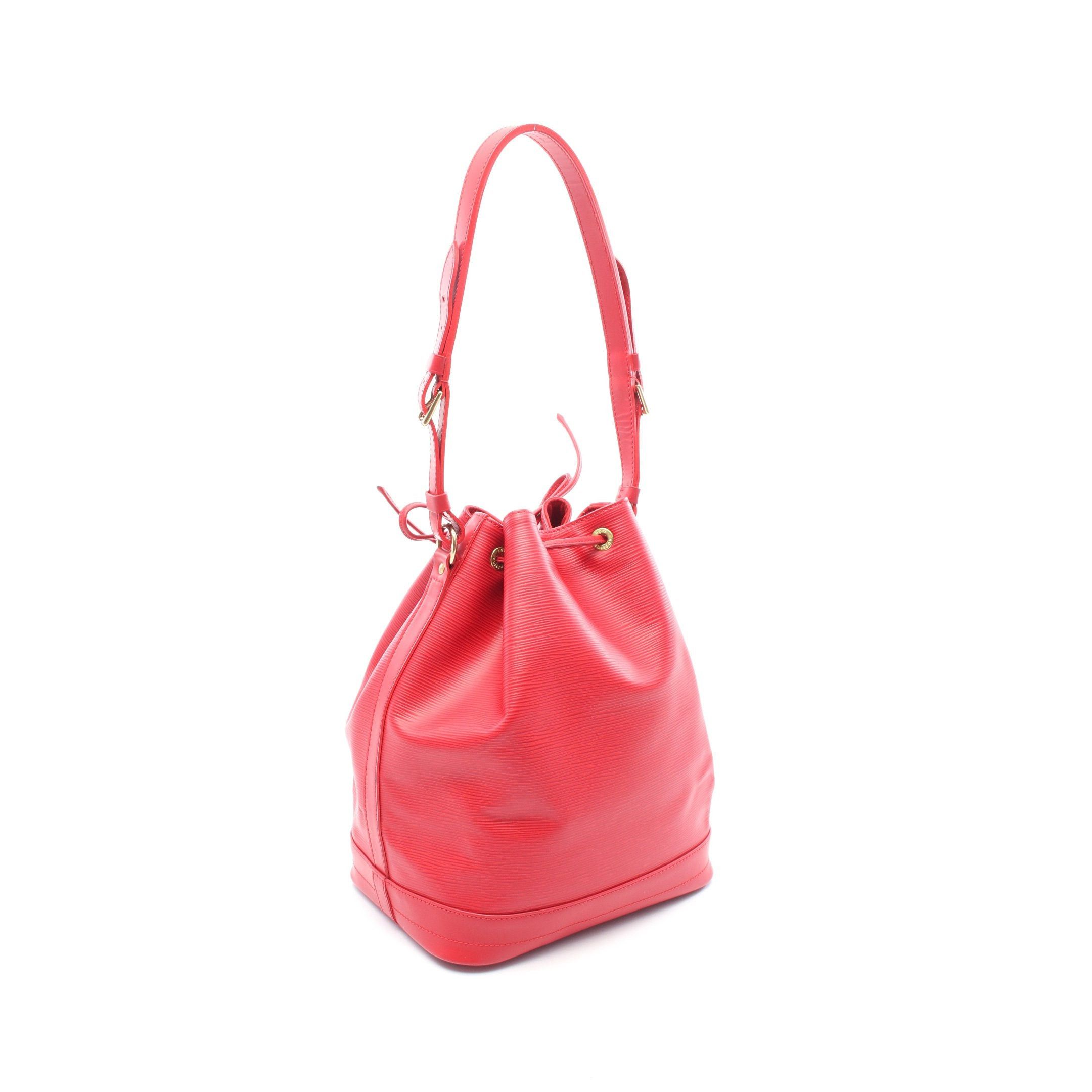 Louis Vuitton Louis Vuitton Noe Epi Rouge Shoulder Bag Leather Red Size ONE SIZE - 2 Thumbnail