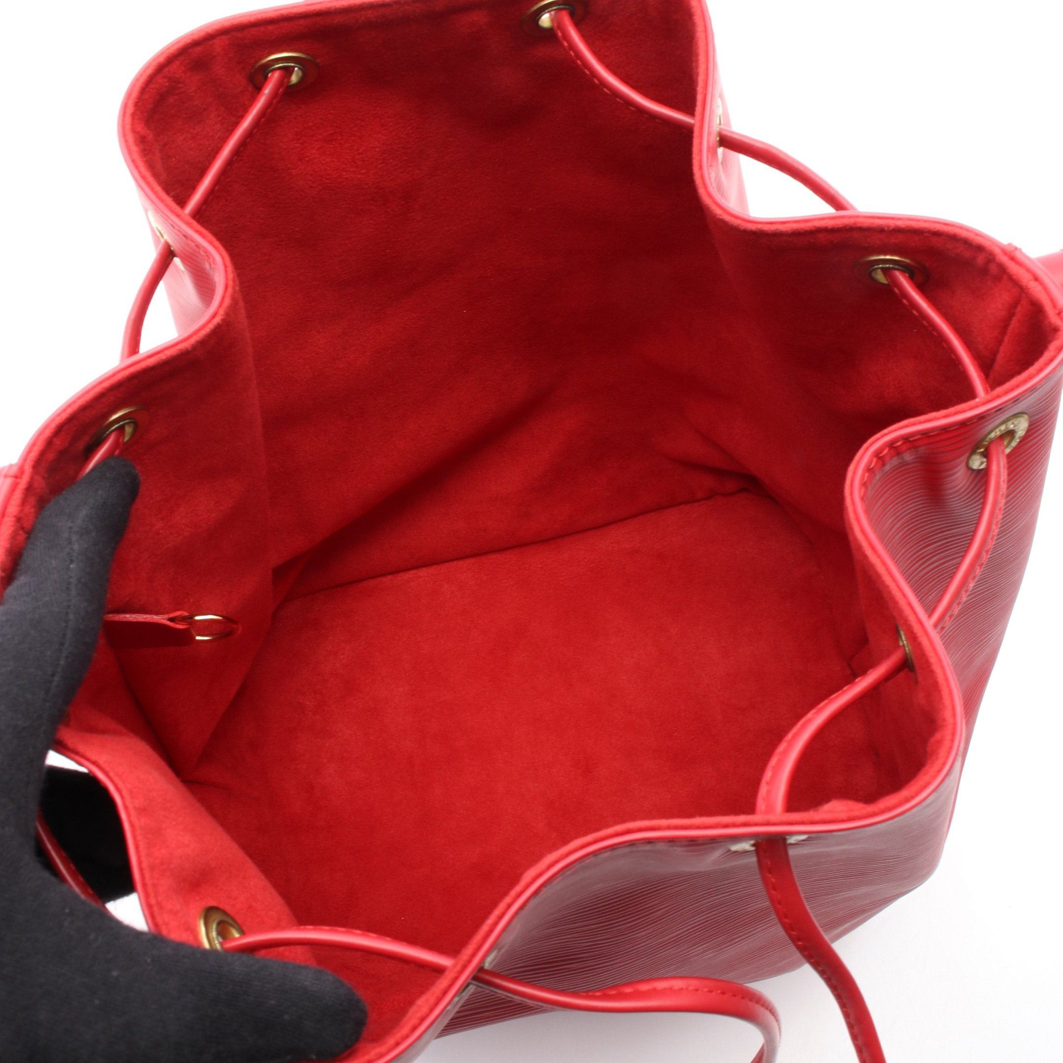 Louis Vuitton Louis Vuitton Noe Epi Rouge Shoulder Bag Leather Red Size ONE SIZE - 3 Thumbnail