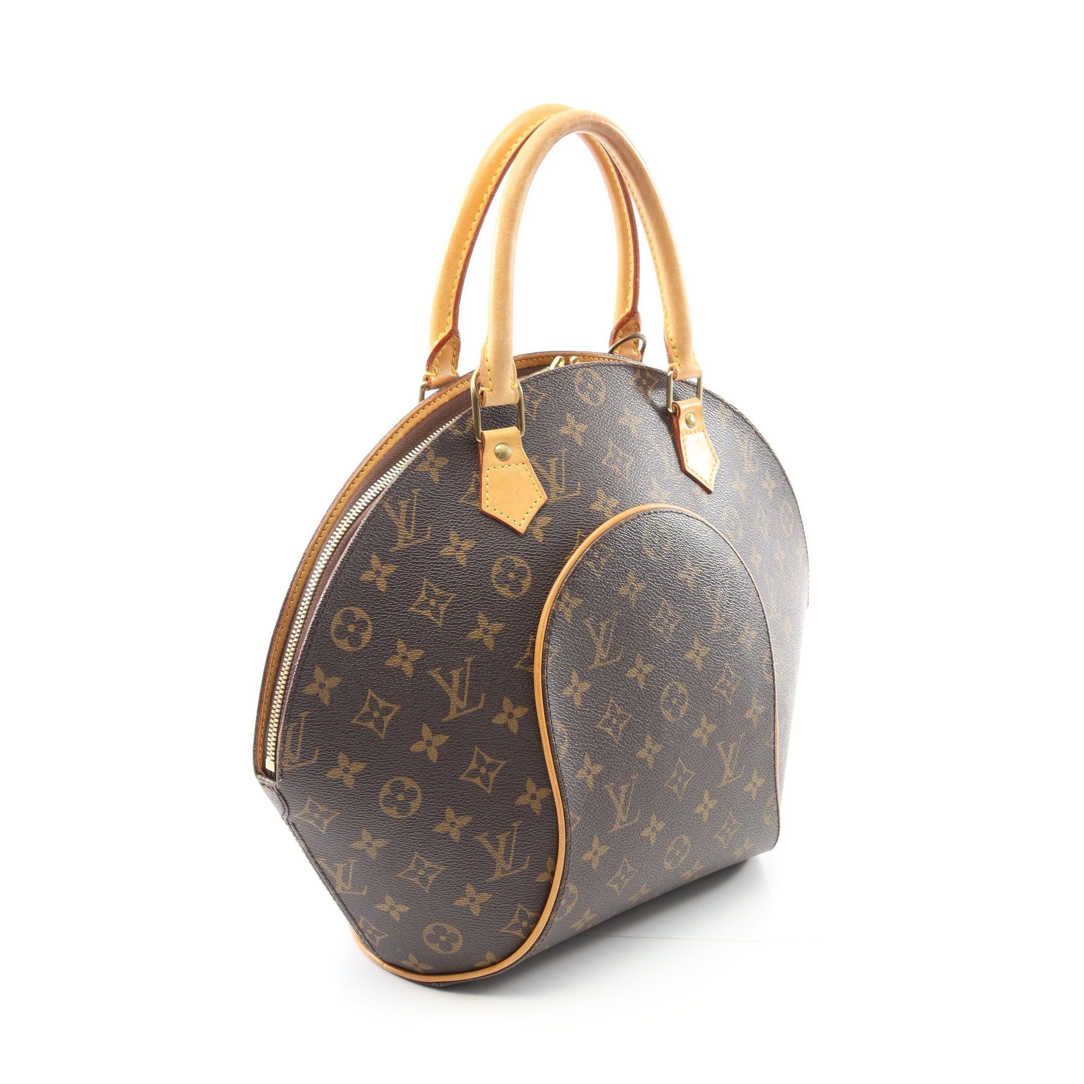 Louis Vuitton Louis Vuitton Ellipse Mm Monogram Handbag Leather Brown Size ONE SIZE - 2 Thumbnail