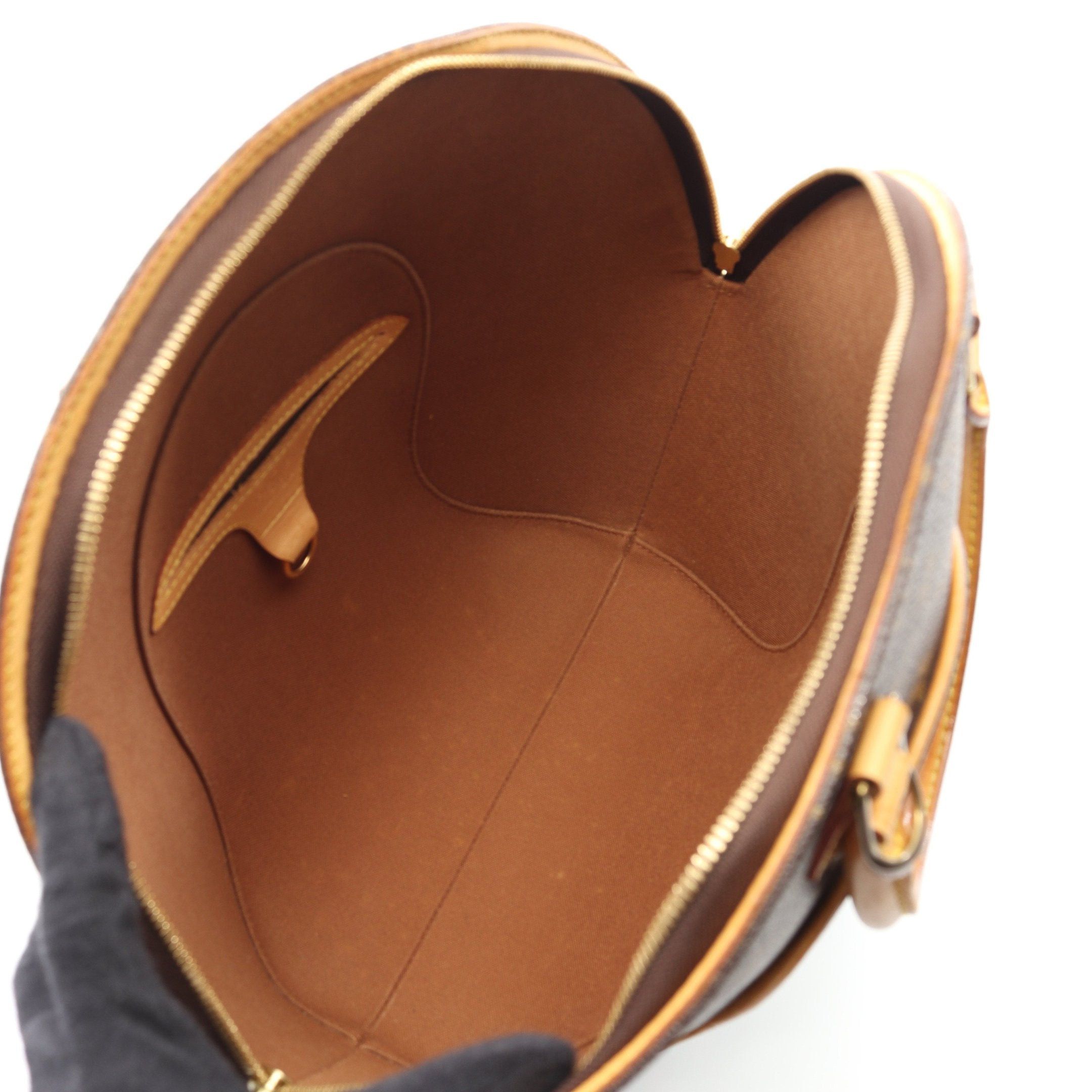 Louis Vuitton Louis Vuitton Ellipse Mm Monogram Handbag Leather Brown Size ONE SIZE - 3 Thumbnail