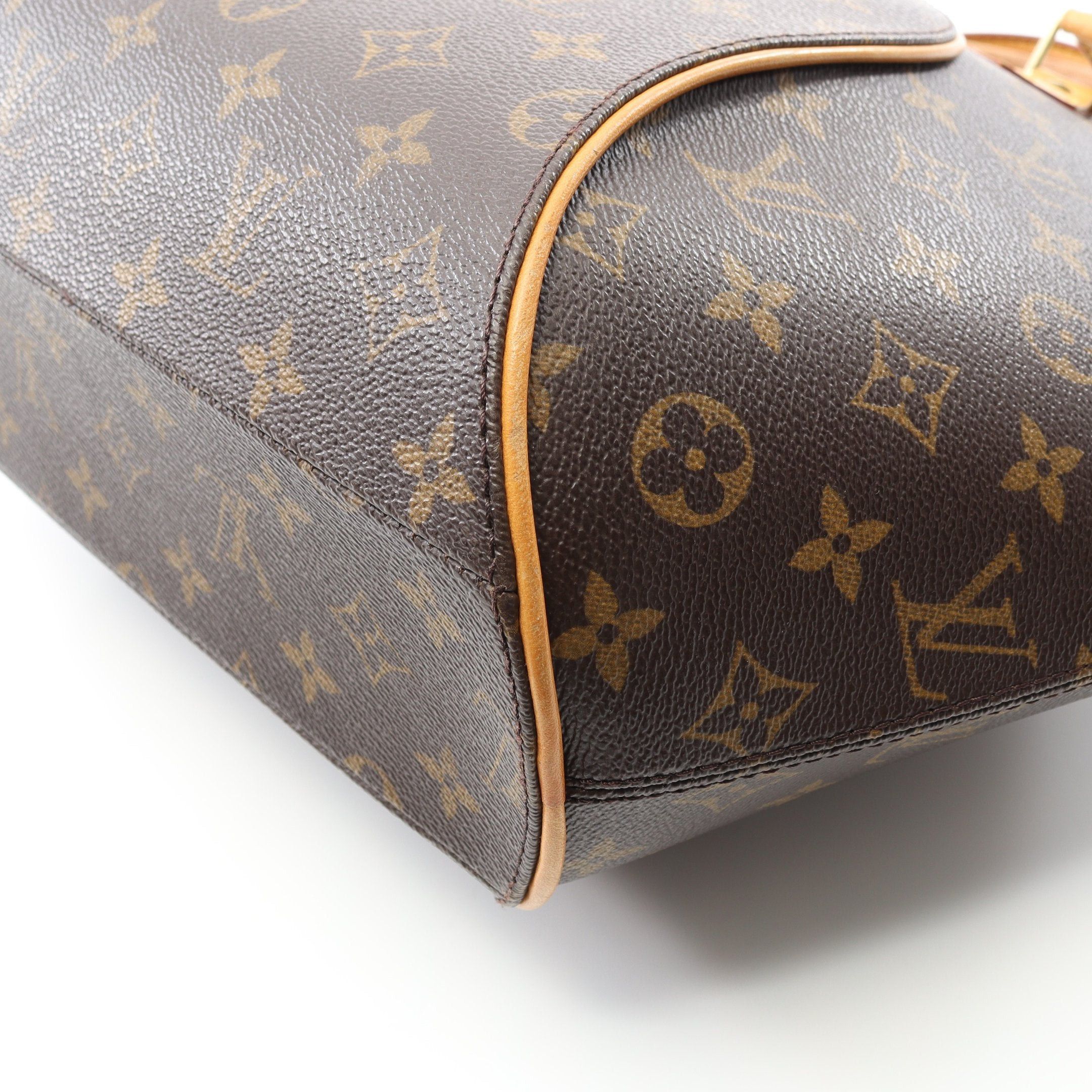 Louis Vuitton Louis Vuitton Ellipse Mm Monogram Handbag Leather Brown Size ONE SIZE - 8 Thumbnail