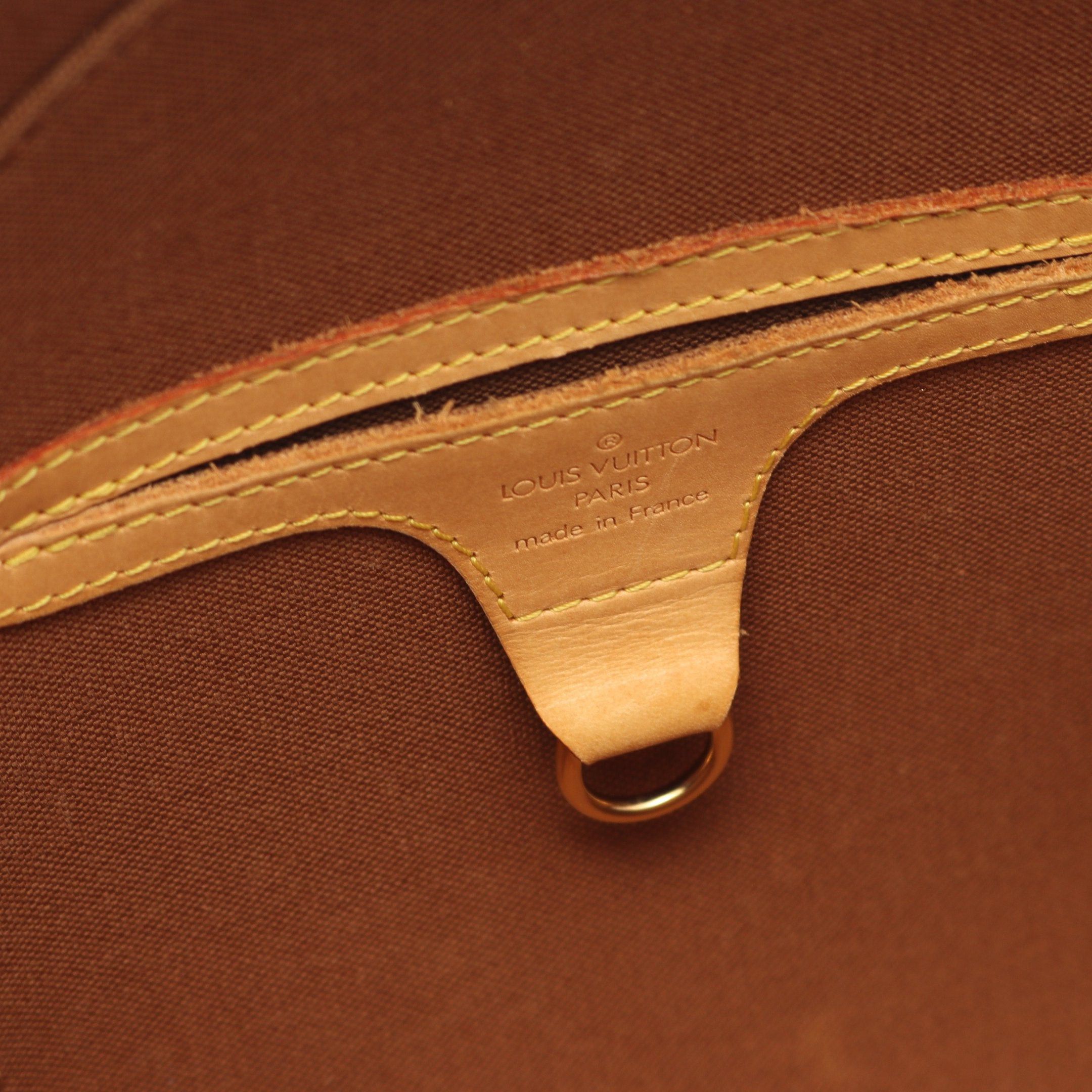 Louis Vuitton Louis Vuitton Ellipse Mm Monogram Handbag Leather Brown Size ONE SIZE - 4 Thumbnail