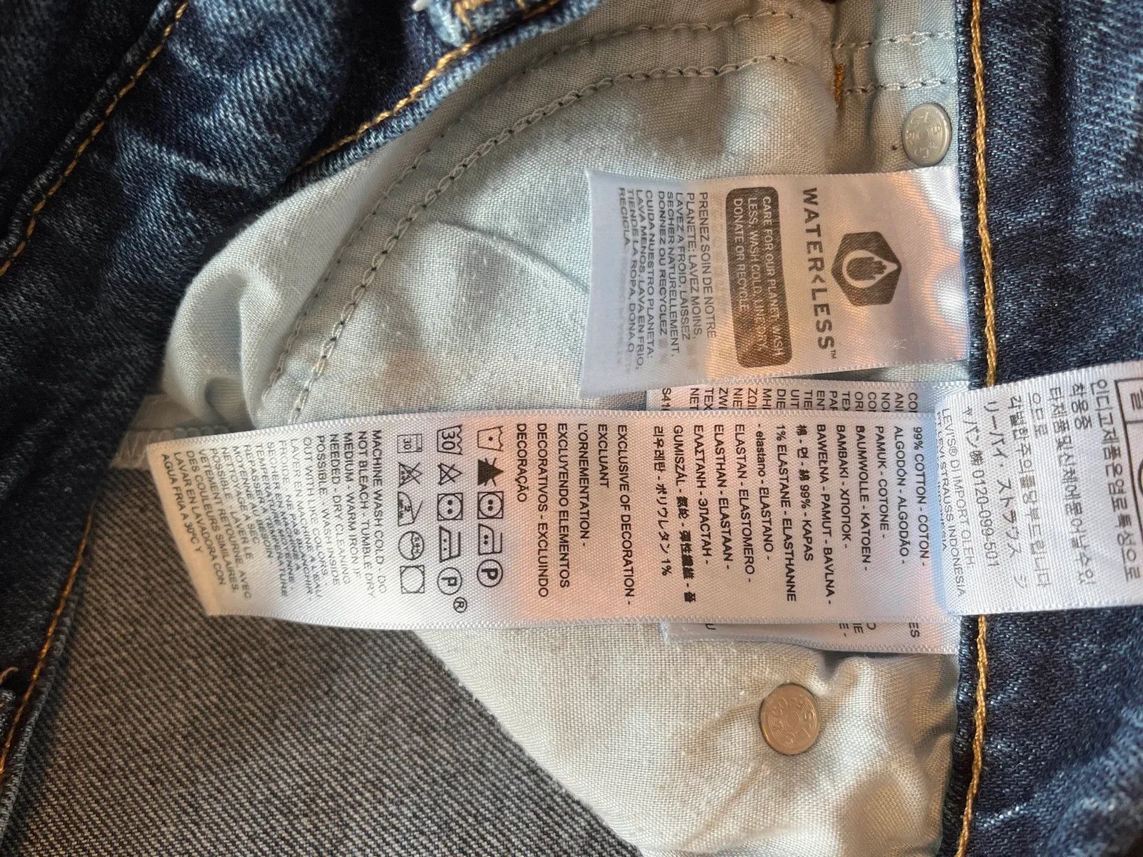 Levi's Levi's 70s high slim straight Jeans Size 29" - 3 Thumbnail