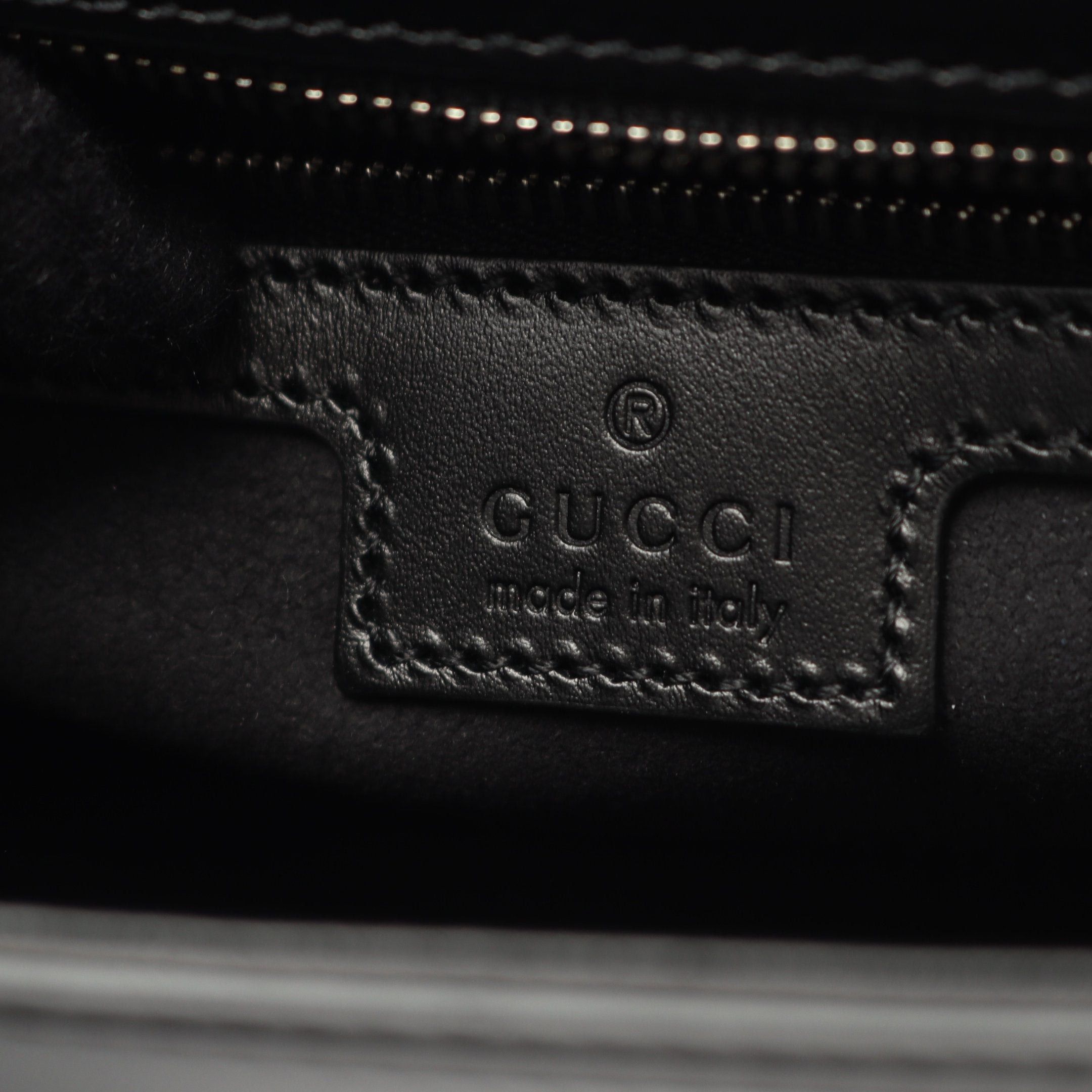 Gucci Gucci Double G Shoulder Bag Leather Black Size ONE SIZE - 4 Thumbnail