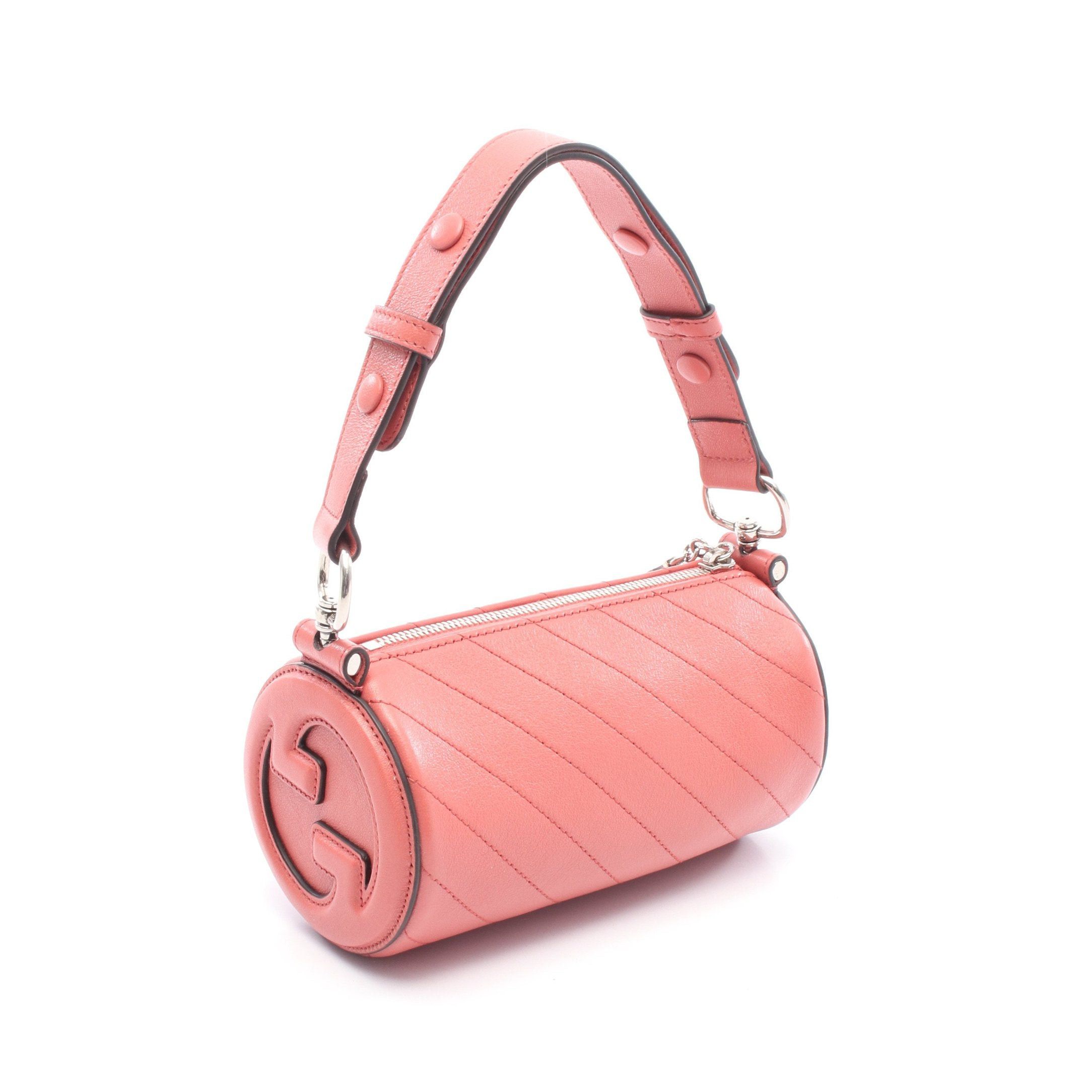 Gucci Gucci Blondie Mini One Shoulder Bag Leather Pink Size ONE SIZE - 2 Thumbnail