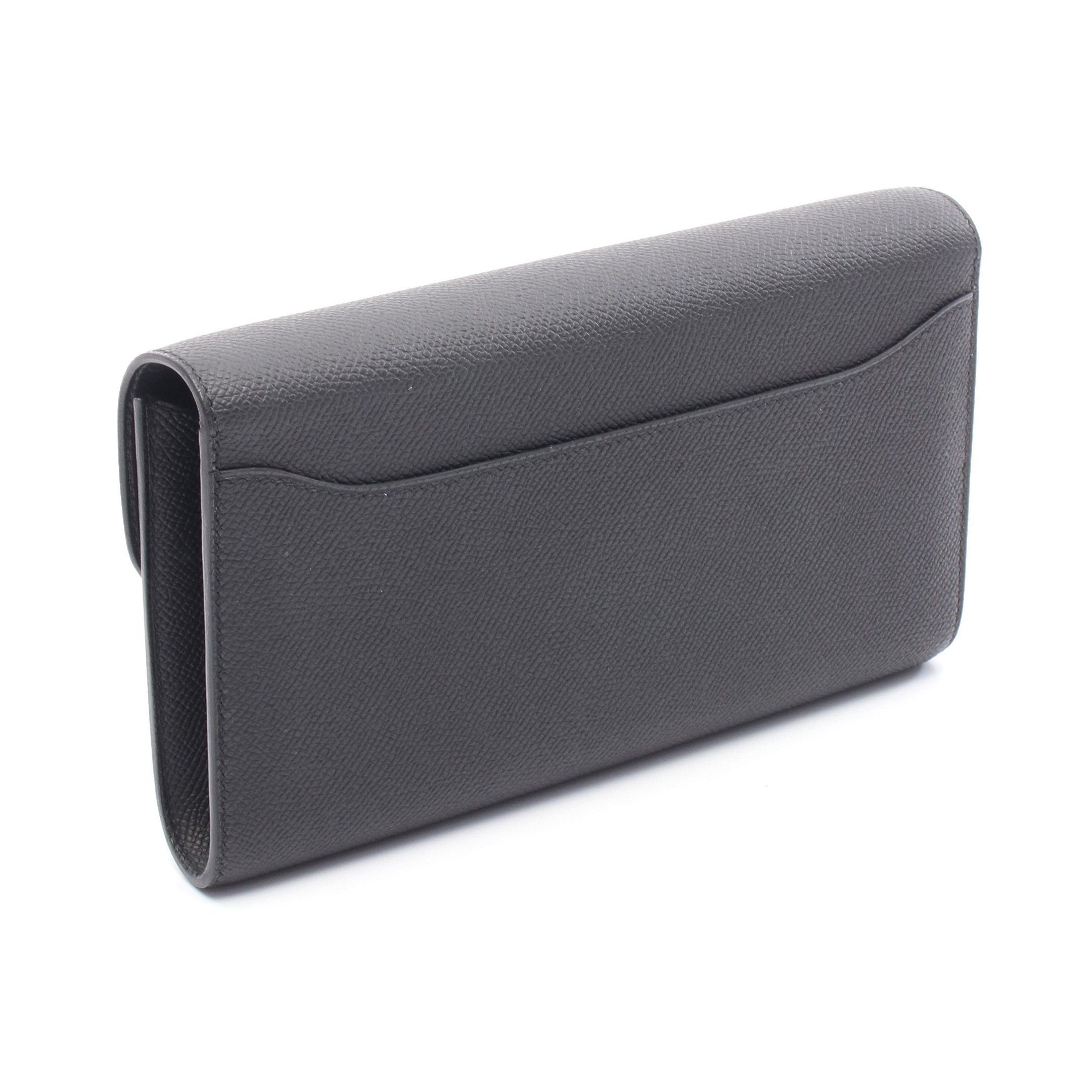 Hermes Hermes Constance Long Too Go Shoulder Wallet Veau Epsom Black Gold Hardware K Stamp Size ONE SIZE - 2 Thumbnail