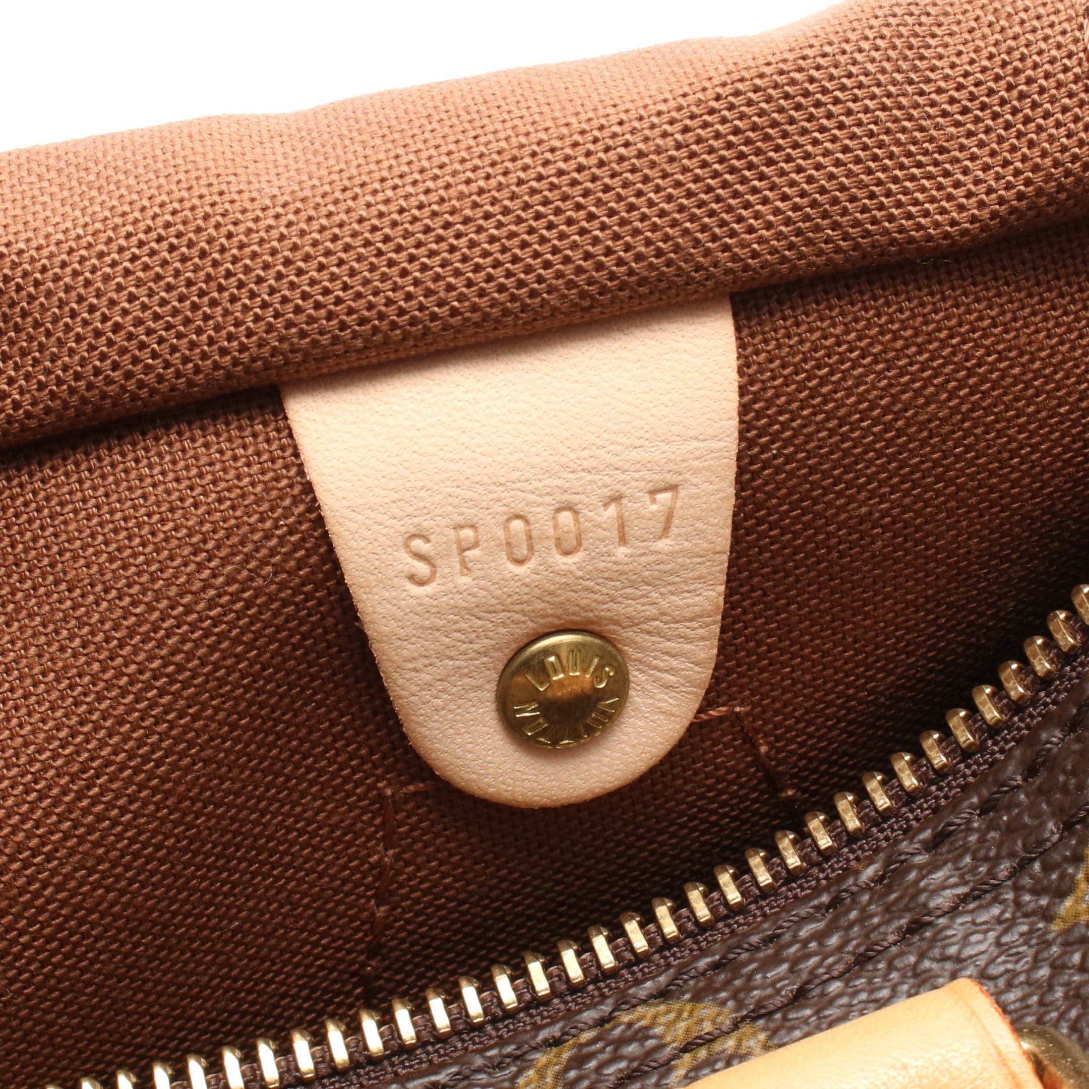 Louis Vuitton Louis Vuitton Speedy 25 Monogram Handbag Leather Brown Size ONE SIZE - 5 Thumbnail