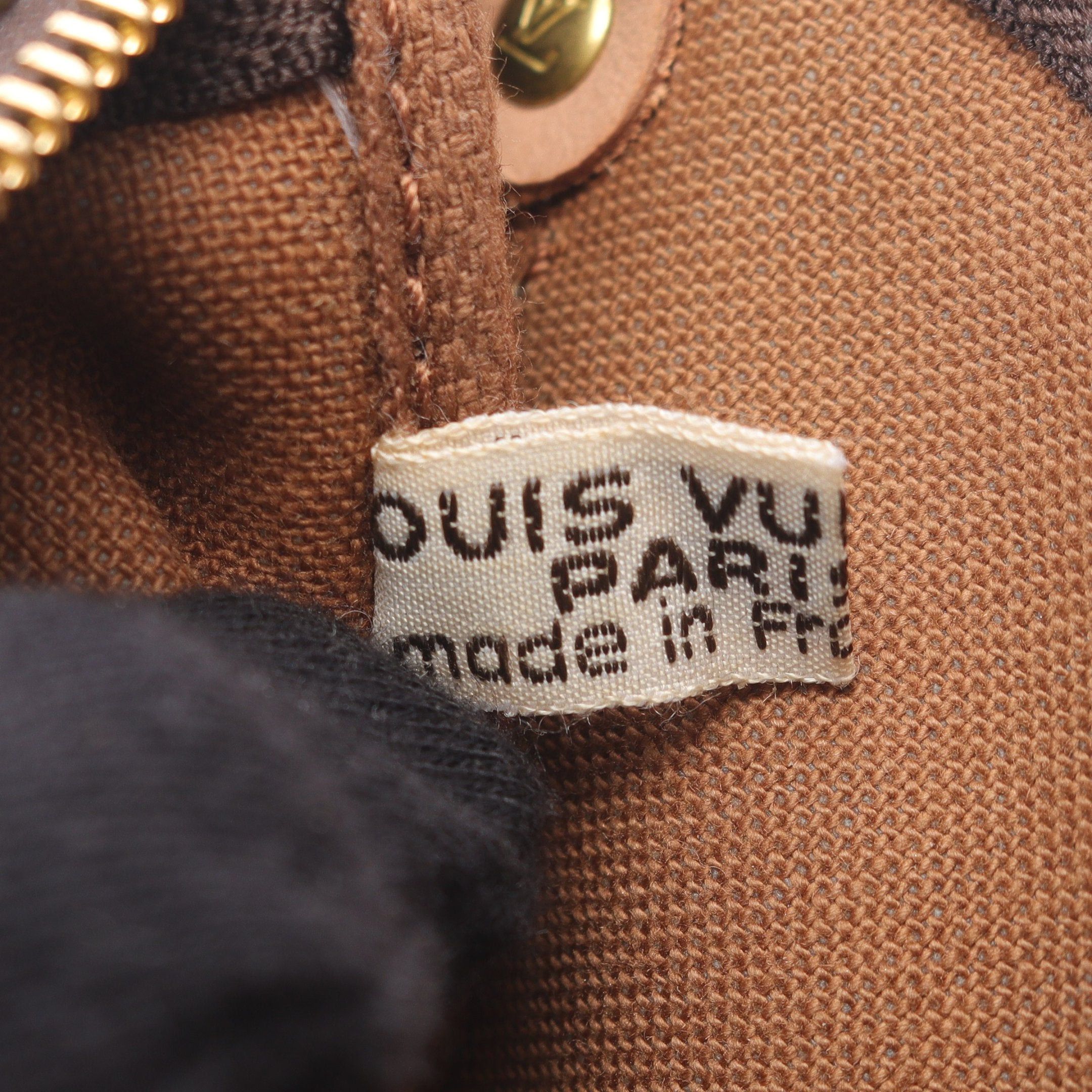 Louis Vuitton Louis Vuitton Mini Speedy Monogram Handbag Leather Brown Size ONE SIZE - 4 Thumbnail
