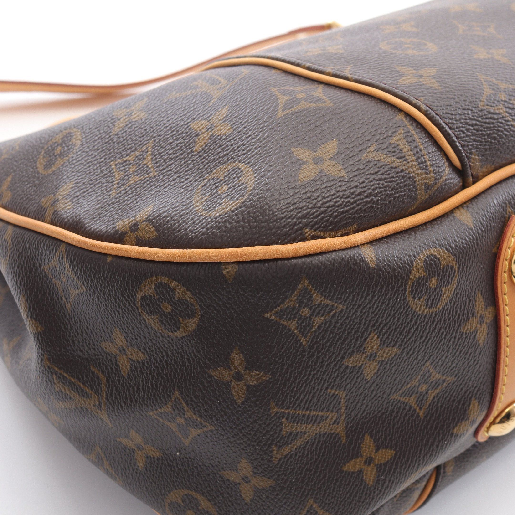 Louis Vuitton Louis Vuitton Galliera Pm Monogram One Shoulder Bag Leather Brown Size ONE SIZE - 9 Thumbnail