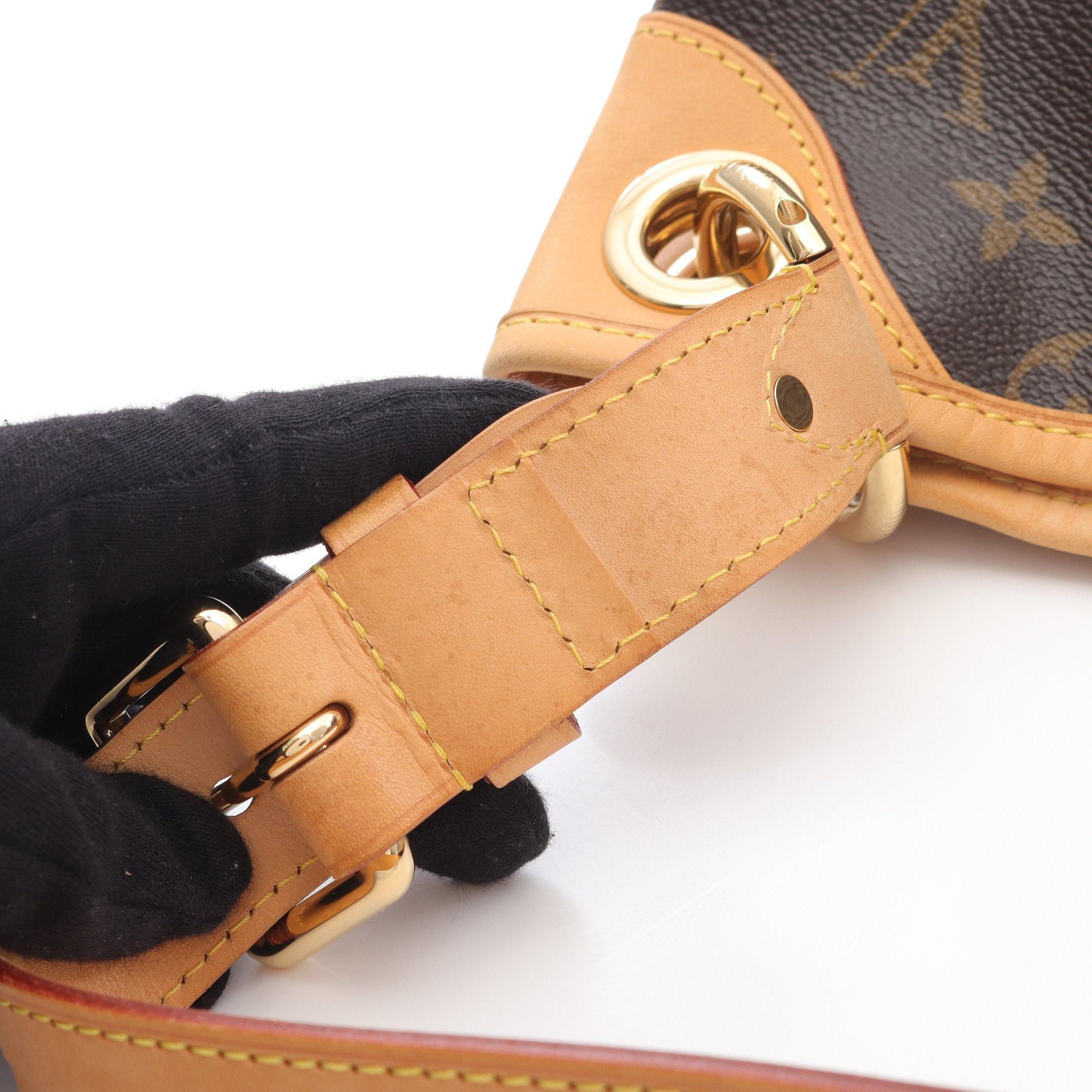 Louis Vuitton Louis Vuitton Galliera Pm Monogram One Shoulder Bag Leather Brown Size ONE SIZE - 7 Thumbnail