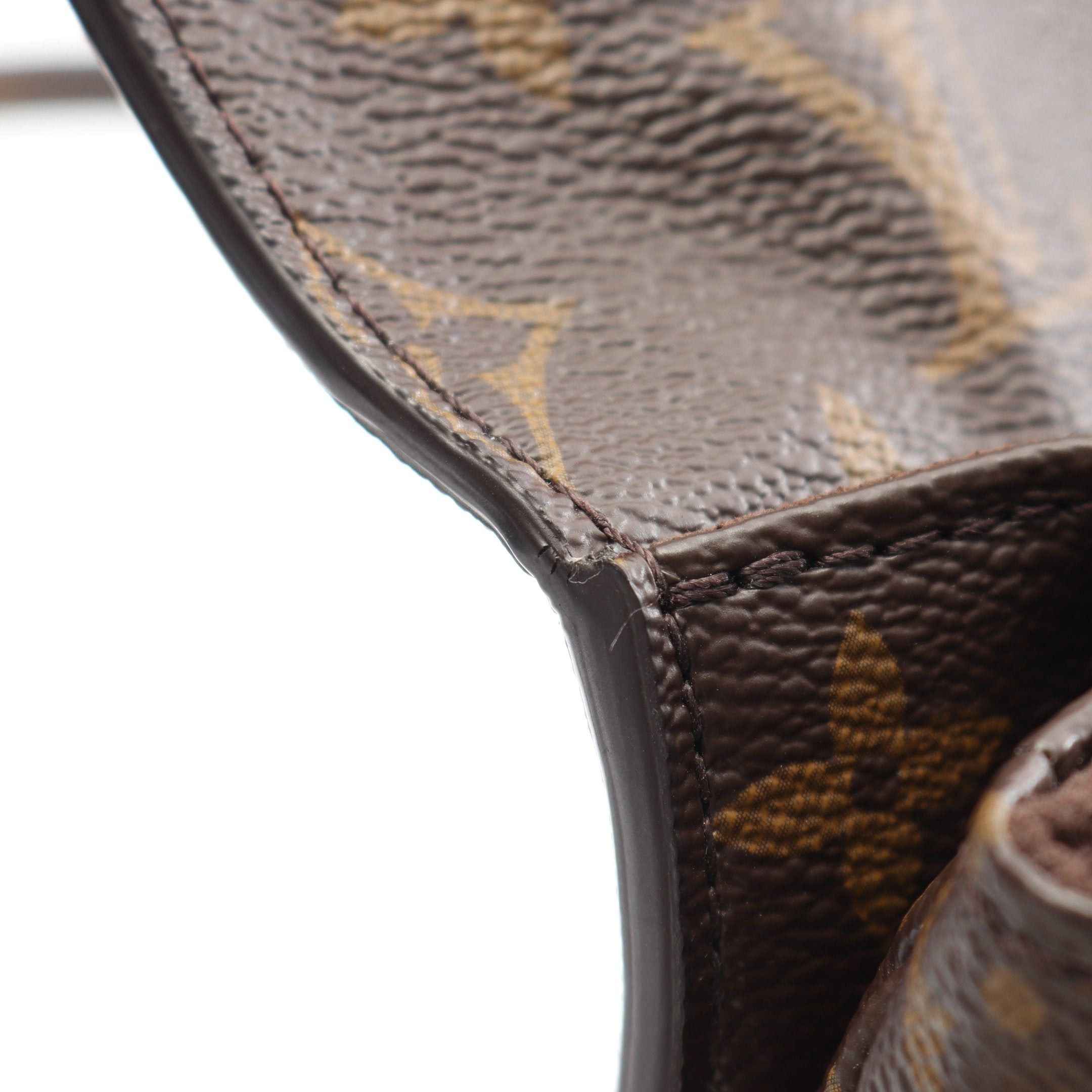 Louis Vuitton Louis Vuitton Pochette Metis Mm Monogram Handbag Leather Brown Size ONE SIZE - 5 Thumbnail