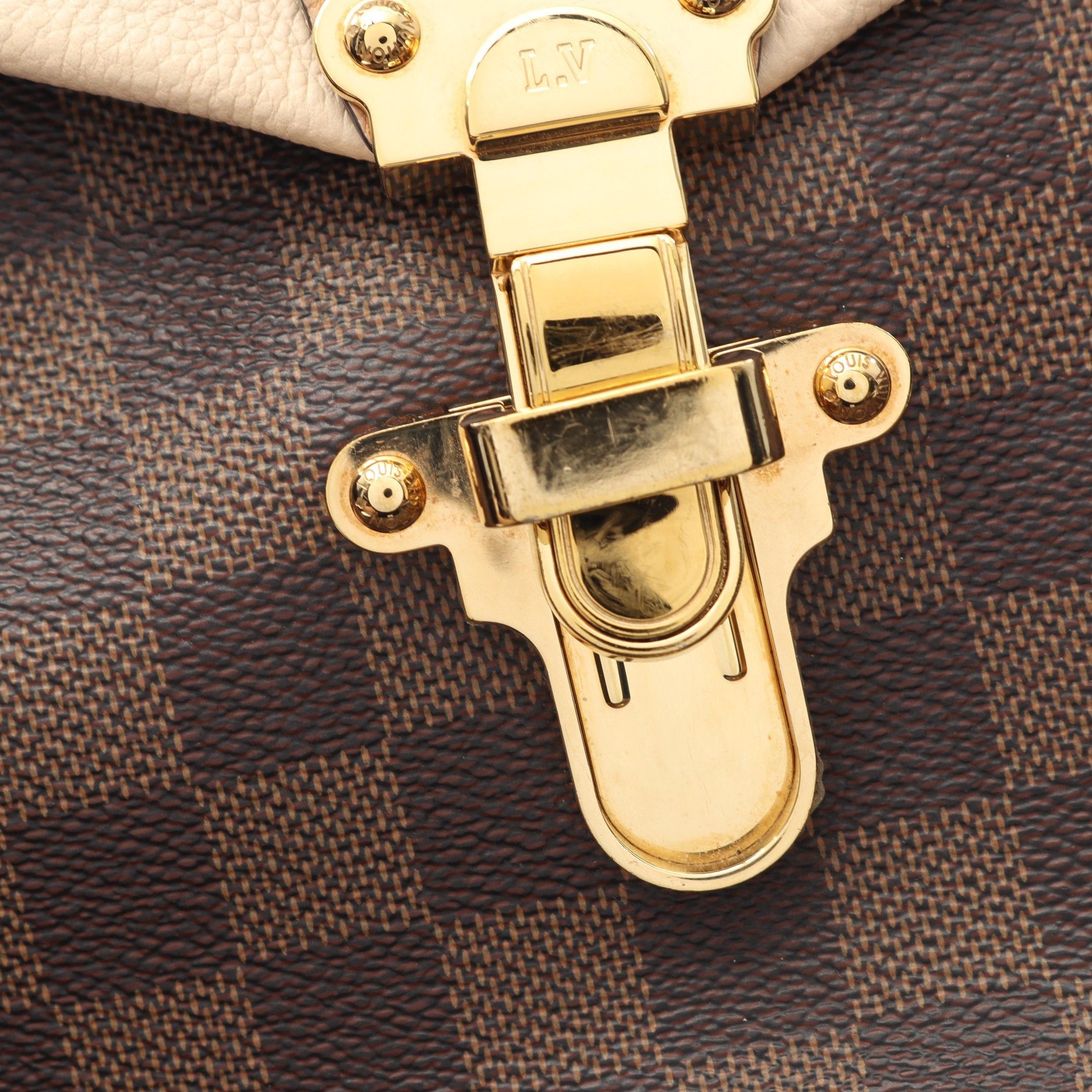 Louis Vuitton Louis Vuitton Clapton Damier Ebene Claim Backpack Rucksack Leather Brown Beige Size ONE SIZE - 9 Thumbnail