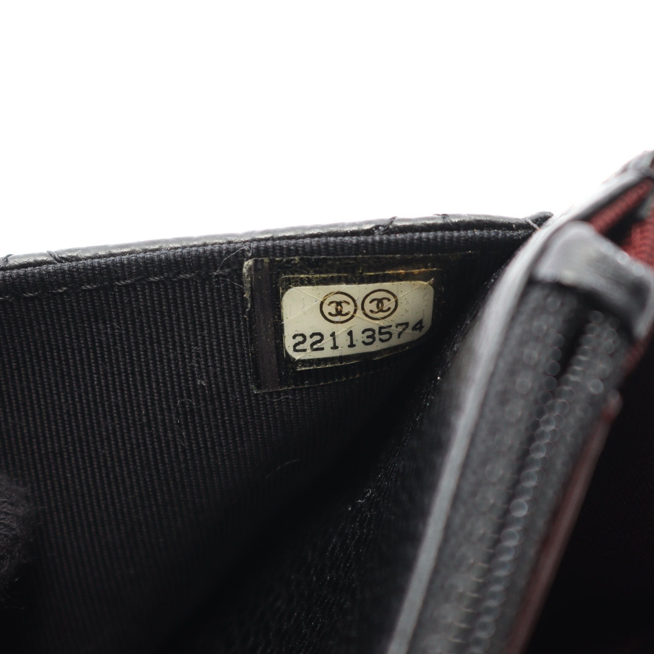 Chanel Chanel Matelasse Chain Wallet Caviar Skin Black Silver Hardware Size ONE SIZE - 5 Thumbnail