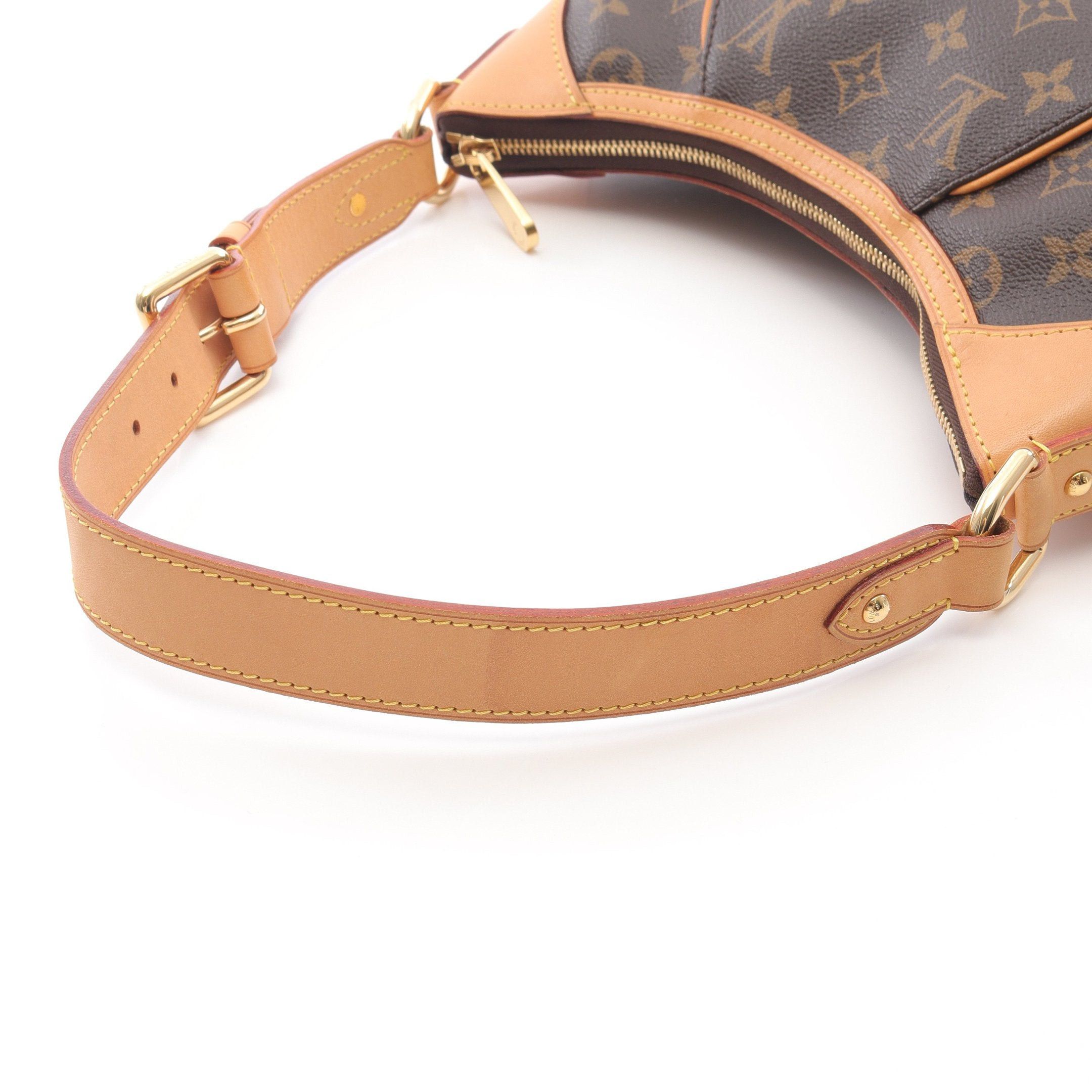 Louis Vuitton Louis Vuitton Thames Pm Monogram Shoulder Bag Leather Brown Size ONE SIZE - 7 Thumbnail