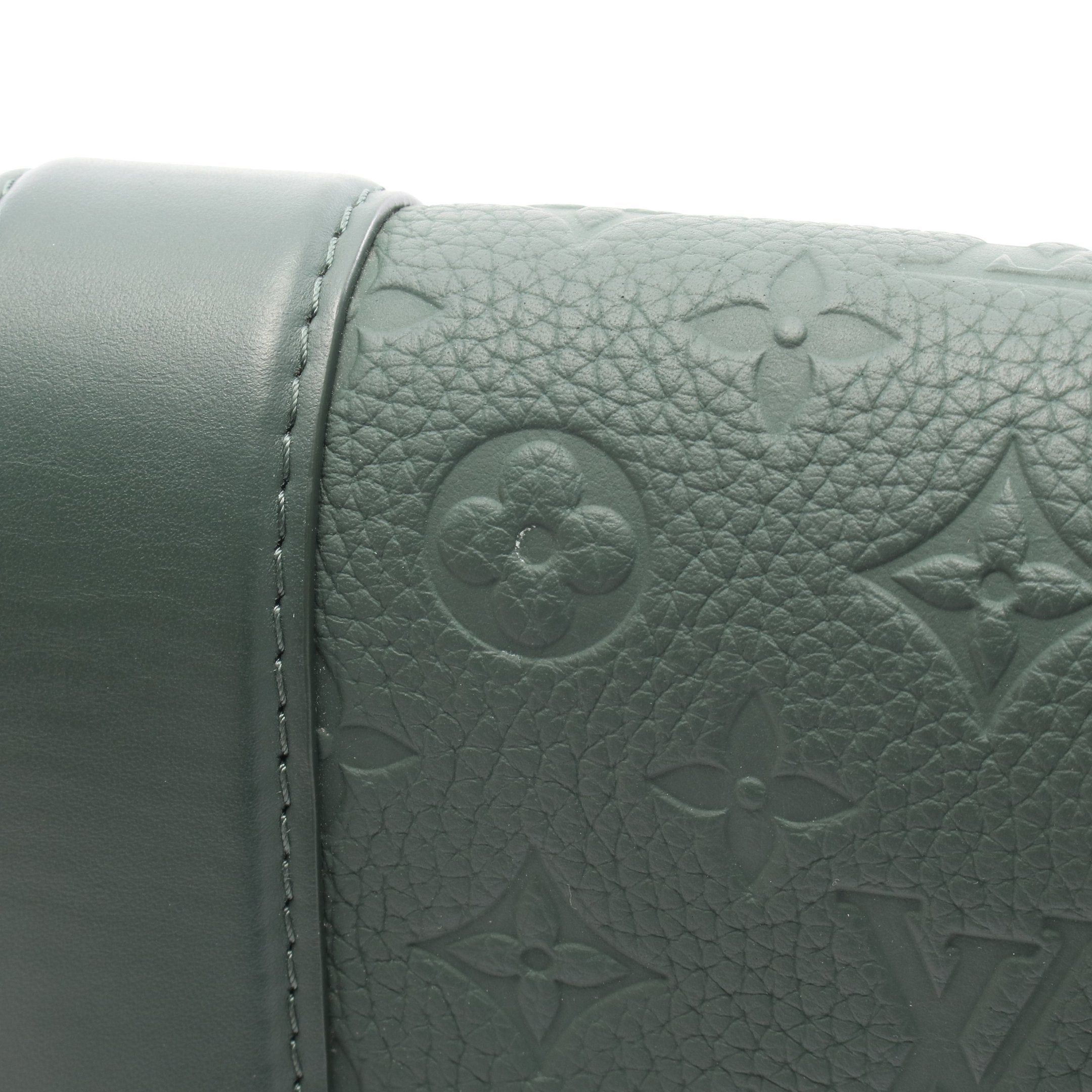 Louis Vuitton Louis Vuitton S-Cape Messenger Monogram Taurillon Shoulder Bag Leather Dark Green Size ONE SIZE - 6 Thumbnail