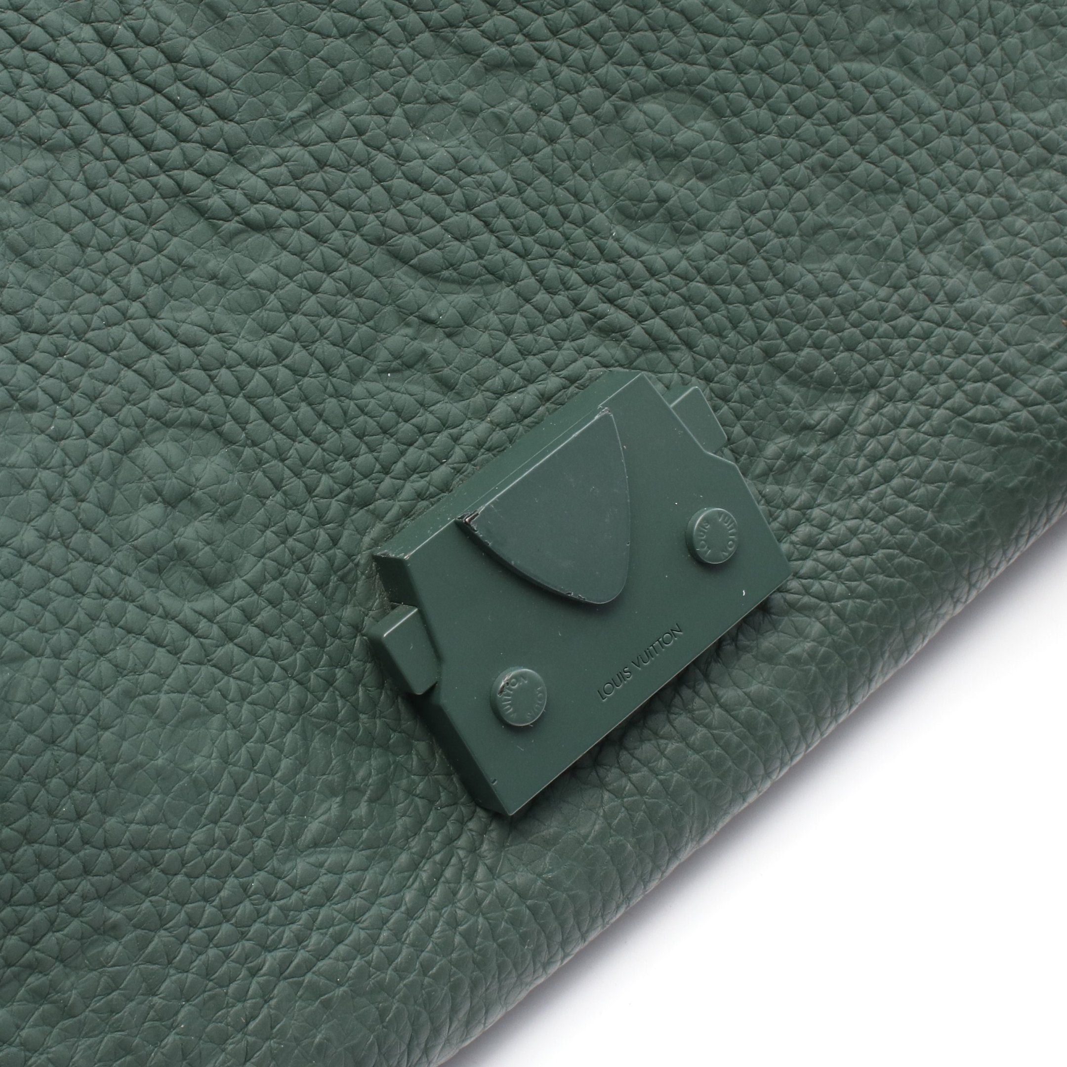 Louis Vuitton Louis Vuitton S-Cape Messenger Monogram Taurillon Shoulder Bag Leather Dark Green Size ONE SIZE - 5 Thumbnail