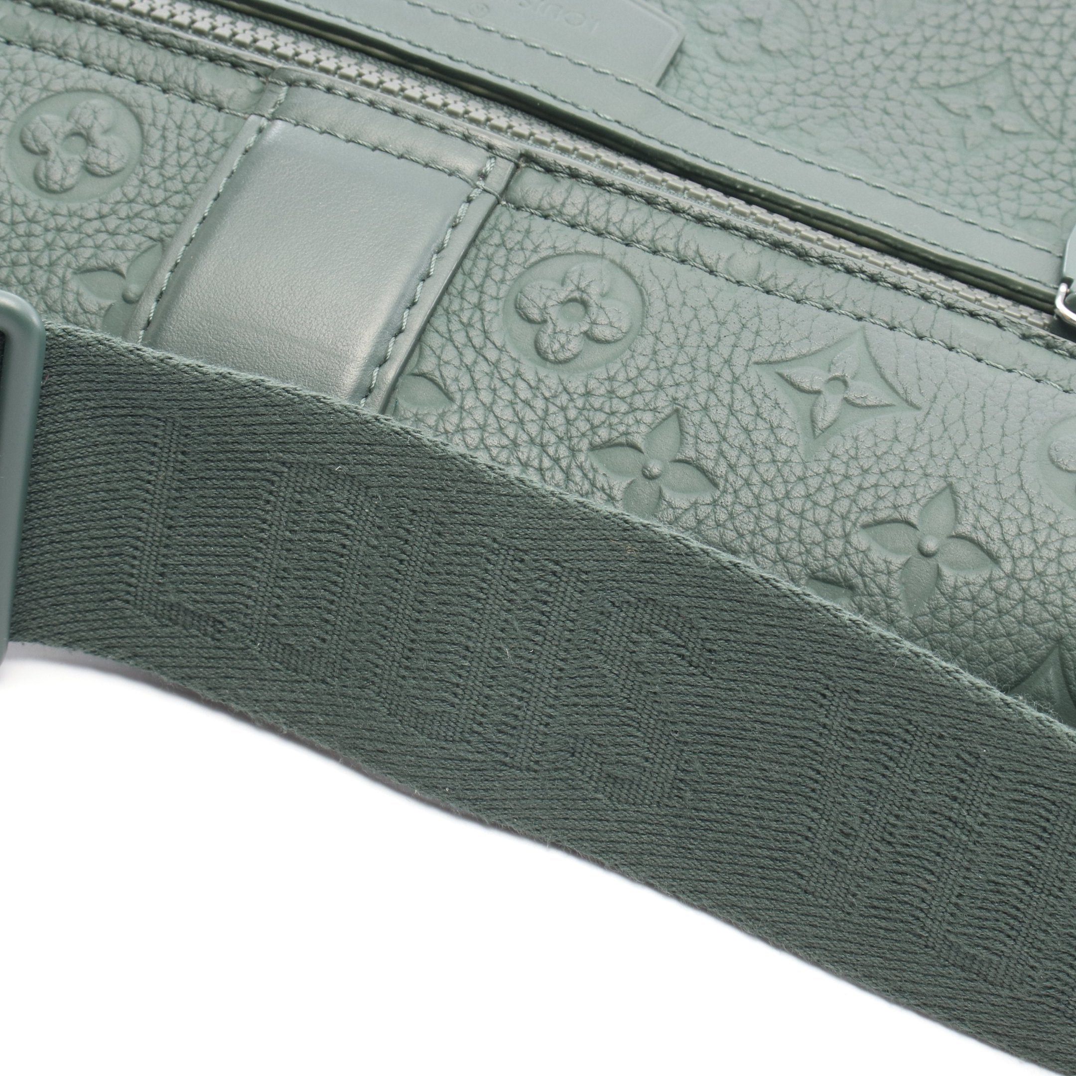 Louis Vuitton Louis Vuitton S-Cape Messenger Monogram Taurillon Shoulder Bag Leather Dark Green Size ONE SIZE - 7 Thumbnail