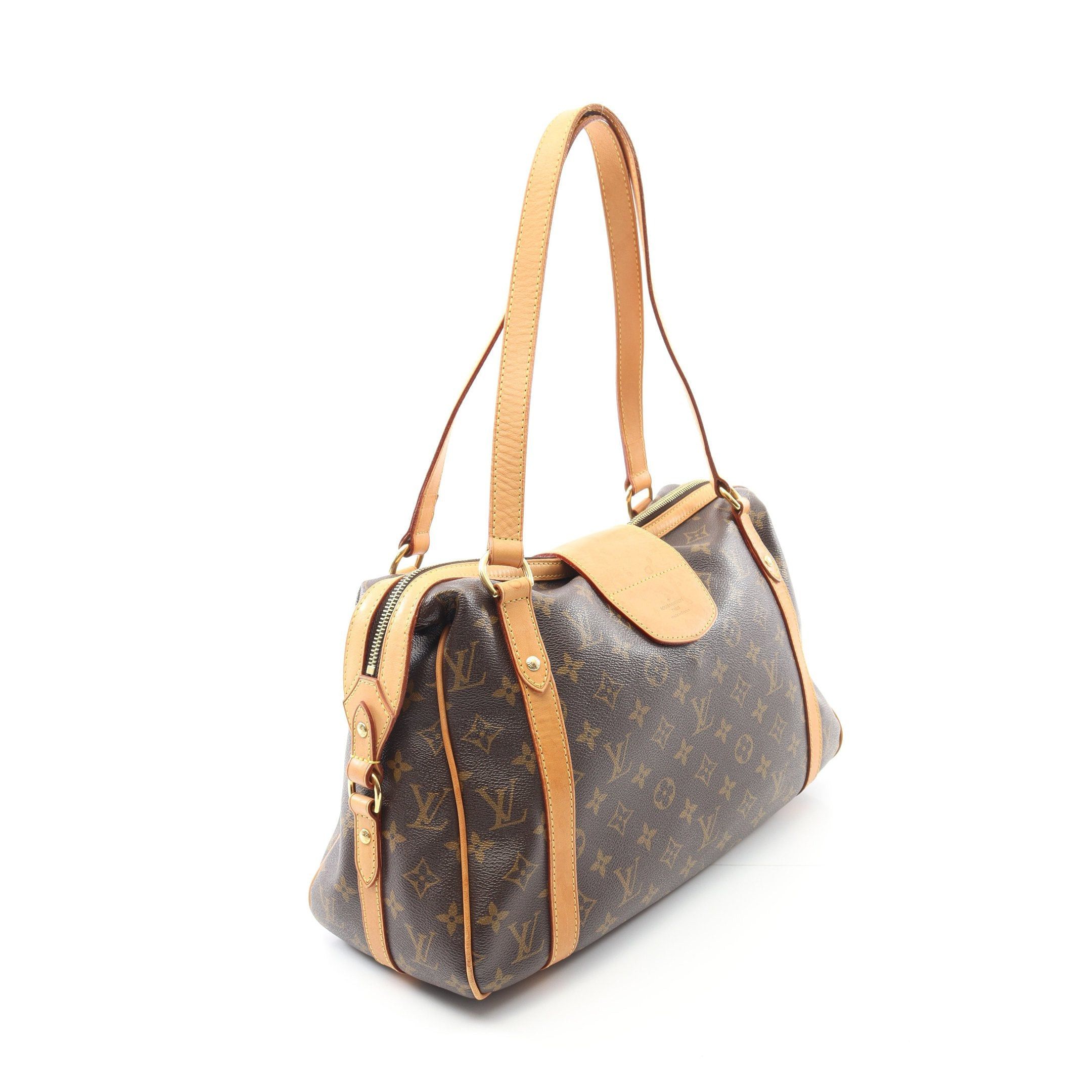 Louis Vuitton Louis Vuitton Stresa Pm Monogram Shoulder Bag Leather Brown Size ONE SIZE - 2 Thumbnail