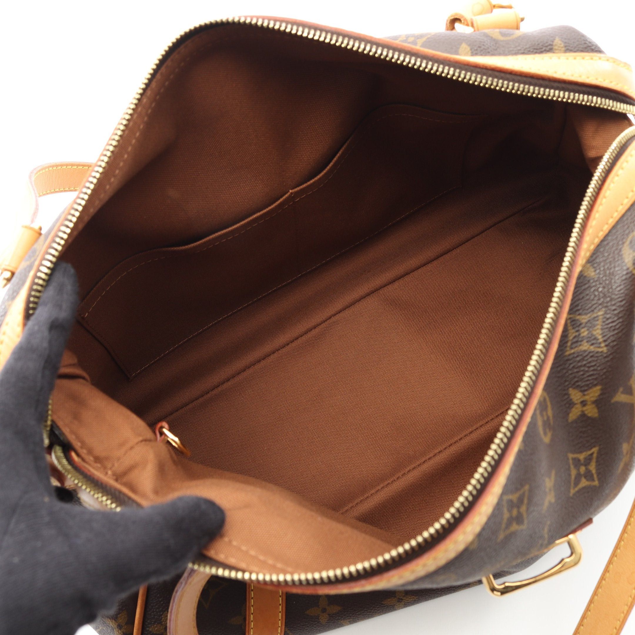 Louis Vuitton Louis Vuitton Stresa Pm Monogram Shoulder Bag Leather Brown Size ONE SIZE - 3 Thumbnail
