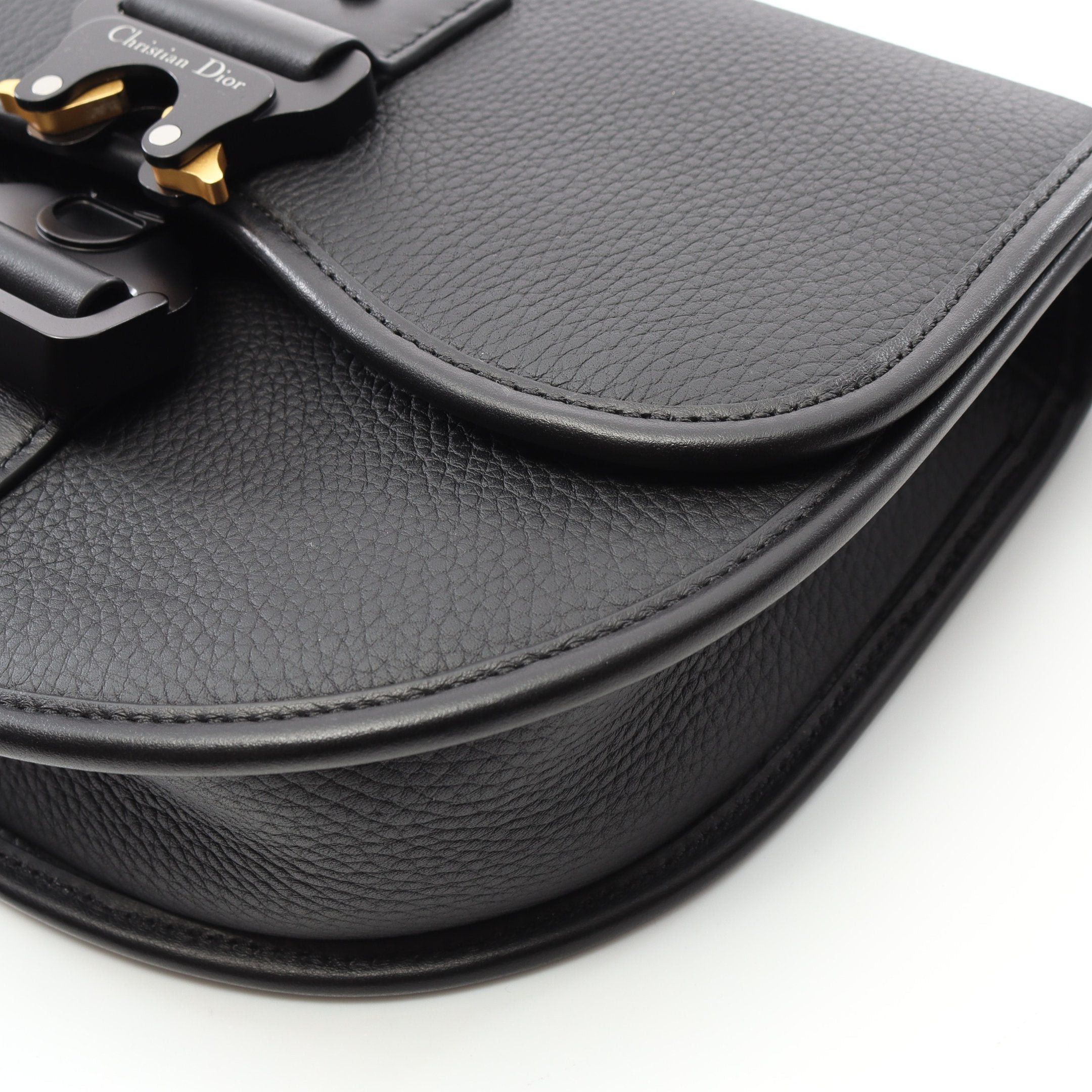 Dior Dior Gallop Shoulder Bag Leather Black Size ONE SIZE - 6 Thumbnail
