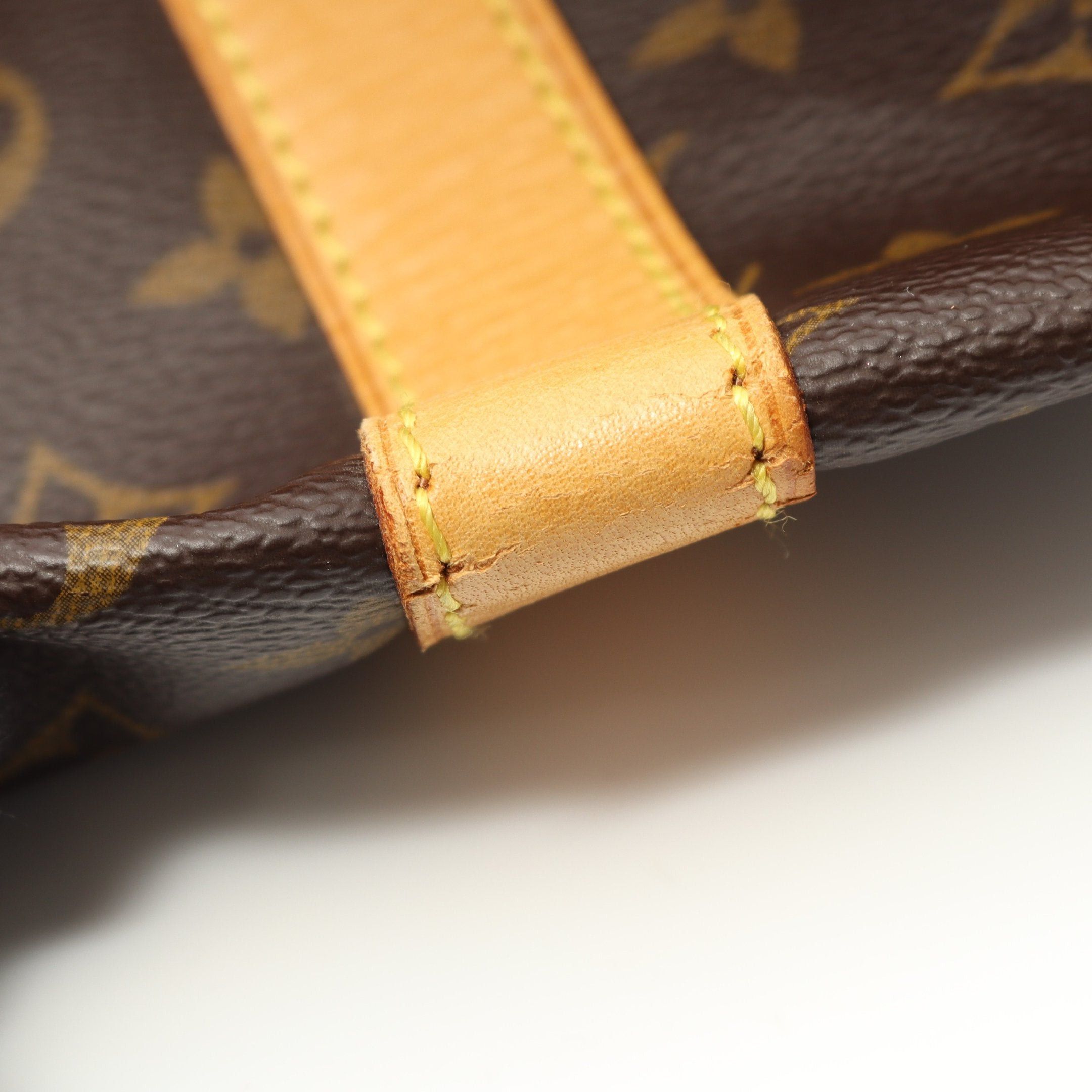 Louis Vuitton Louis Vuitton Keepall 60 Monogram Boston Bag Leather Brown Size ONE SIZE - 8 Thumbnail