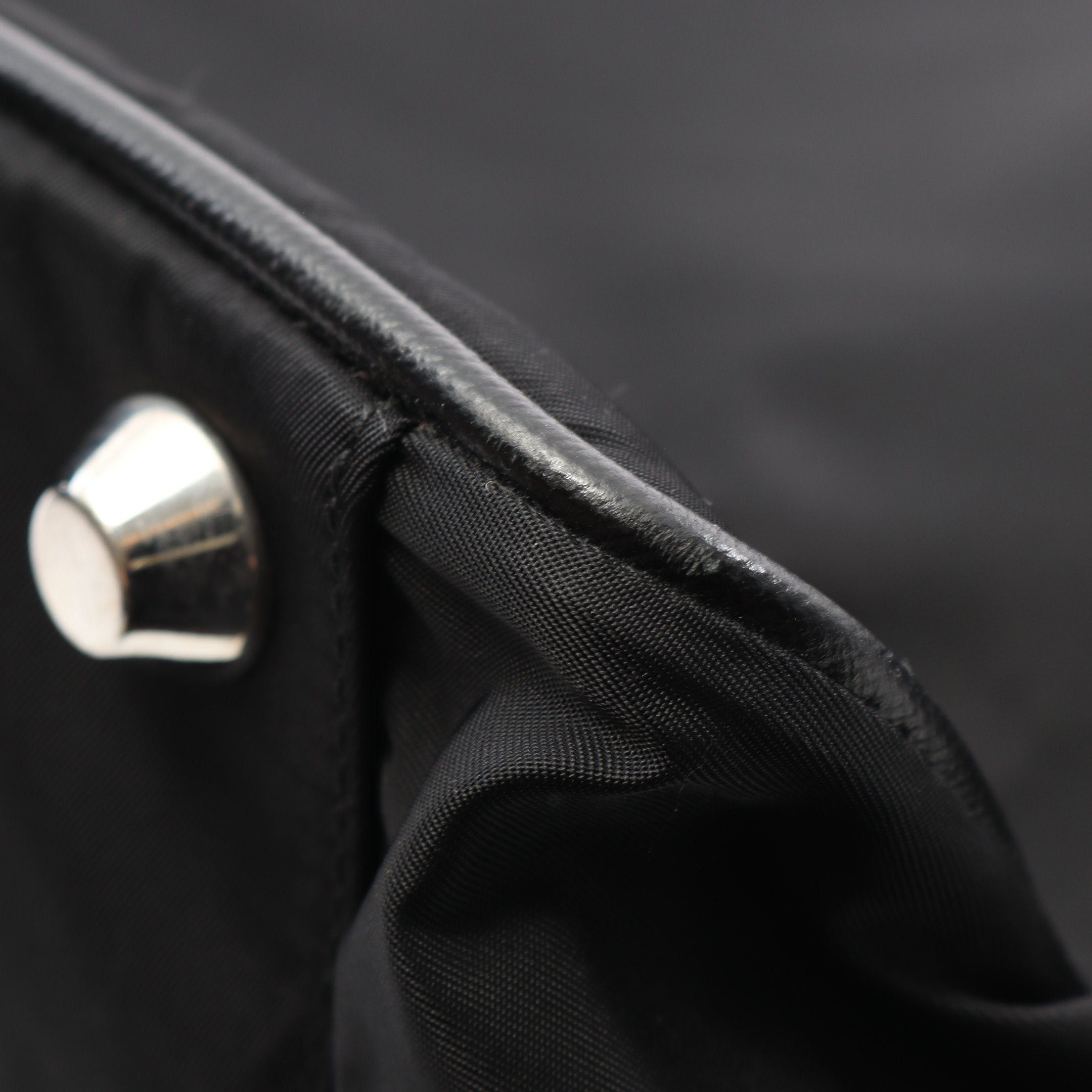 Prada Prada Business Bag Nylon Saffiano Leather Black Size ONE SIZE - 6 Thumbnail