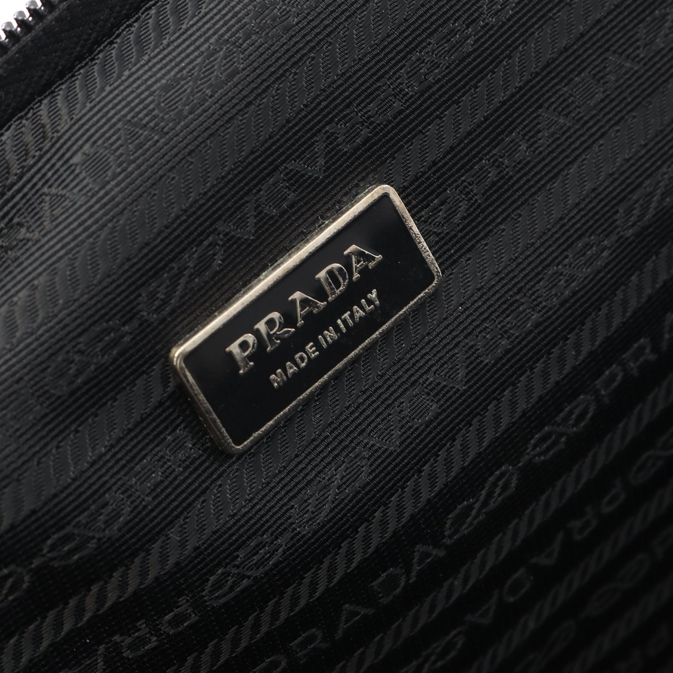Prada Prada Business Bag Nylon Saffiano Leather Black Size ONE SIZE - 5 Thumbnail